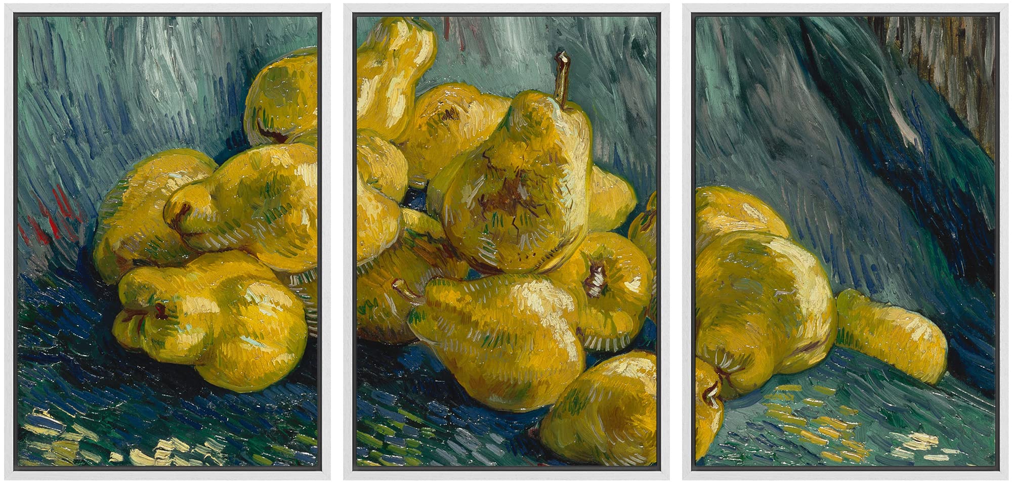 Wall26 Framed Canvas Print Wall Art Set Still Life With Lemons Vincent Van Gogh Classical Illustrations Fine Art Decorative Hist