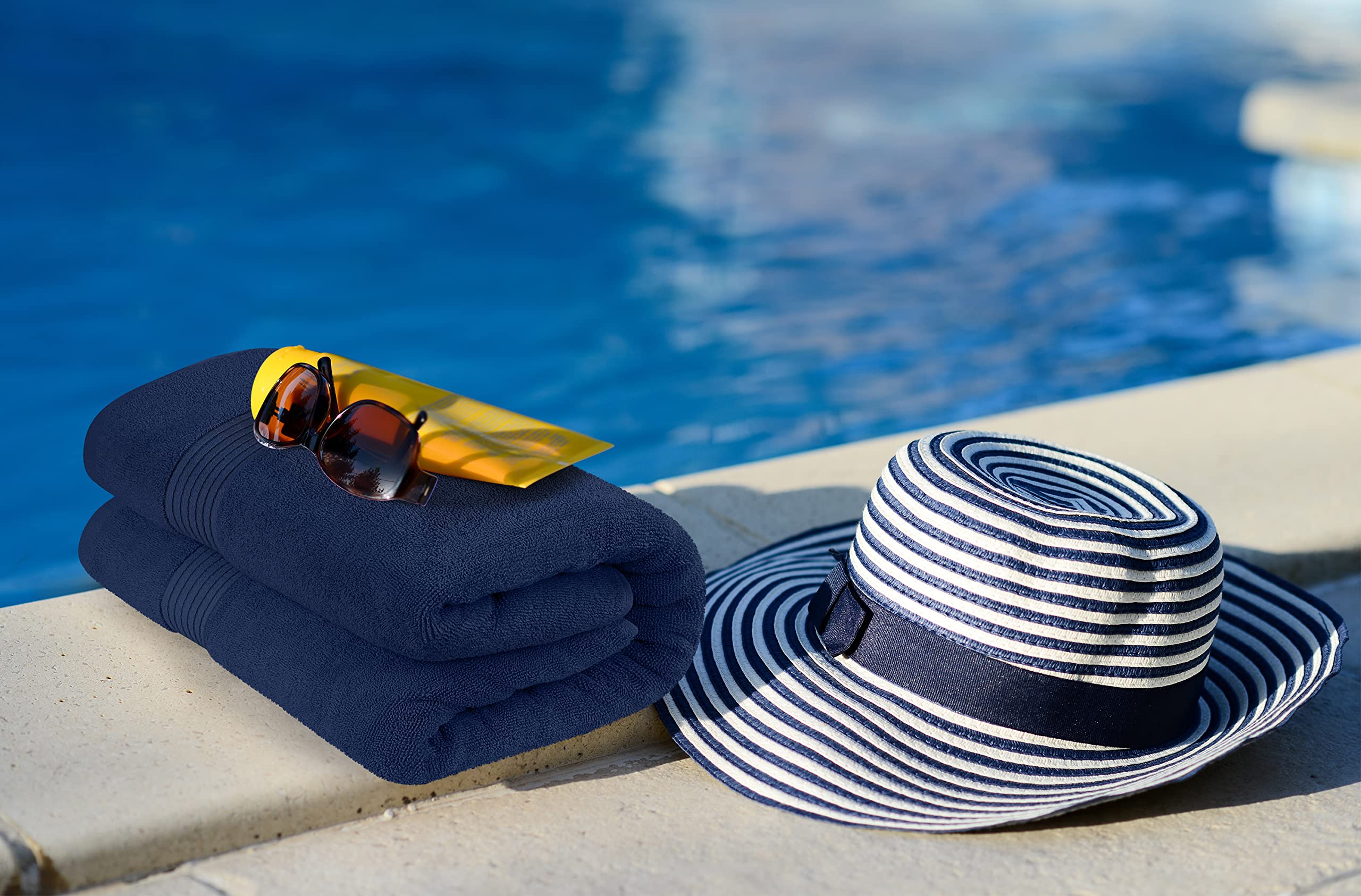Utopia Towels - Premium Jumbo Bath Sheet - 100% Cotton Highly Absorbent And Quick Dry Extra Large Bath Towel - Super Soft Hotel