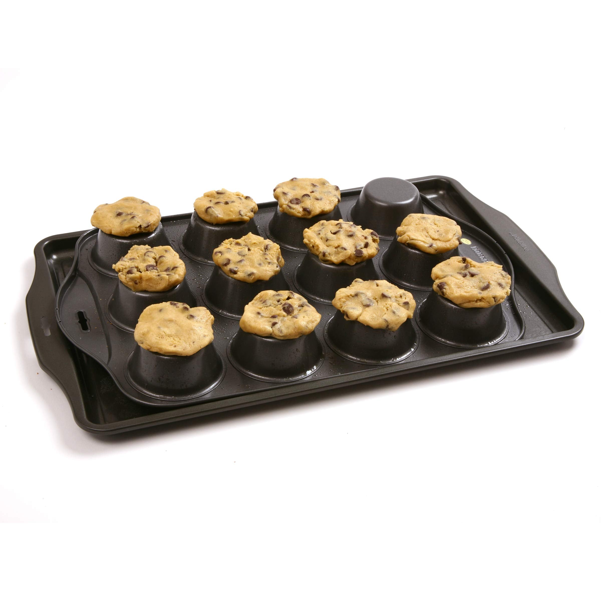 Norpro 12 Cup Nonstick Muffin Pan, 3.25In/8Cm, As Shown