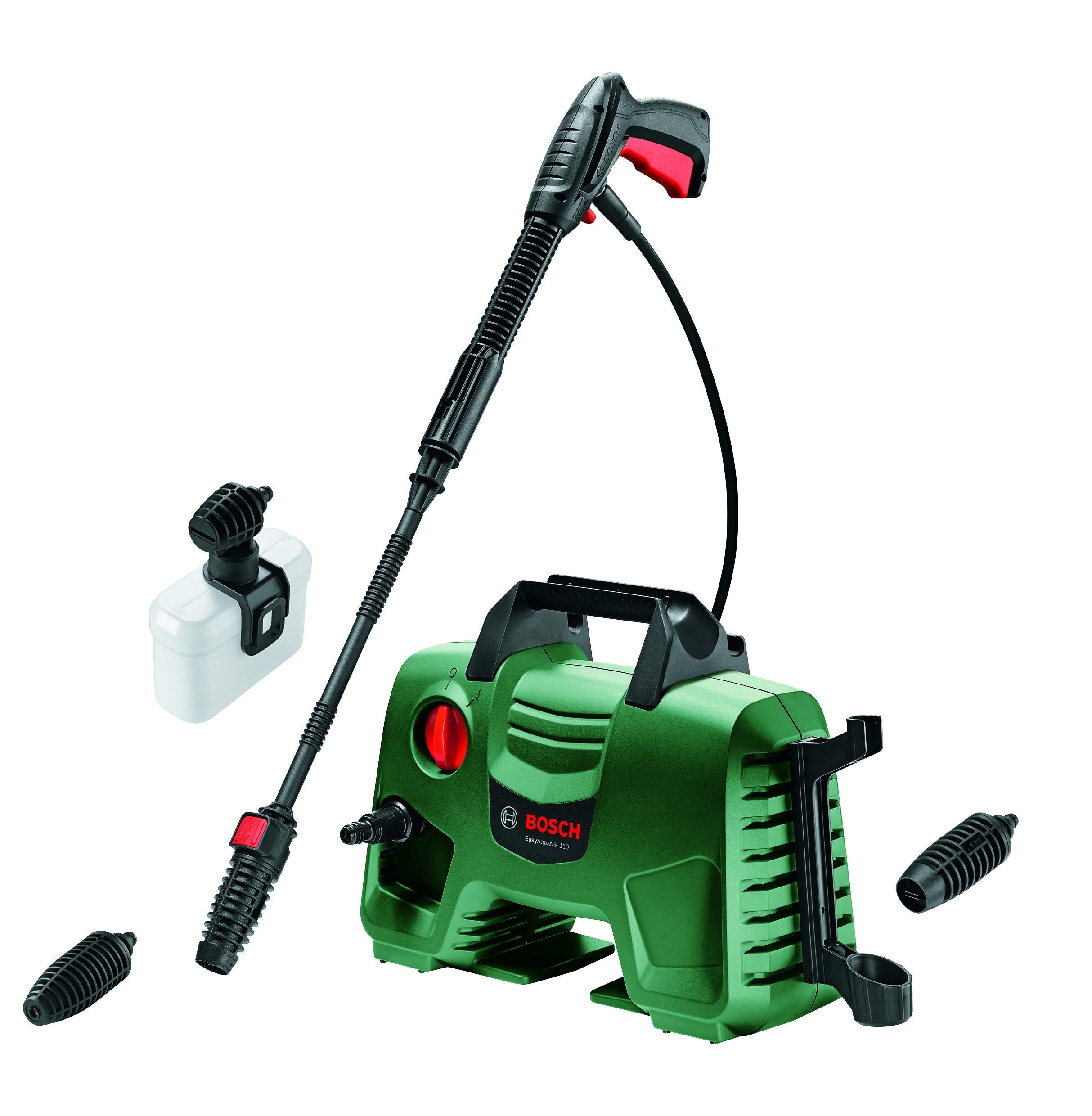 Bosch Easy Aquatak 110 High Pressure Washer | 1300Watt Motor | Max Pressure 110 Bar | High Pressure Washer| Portable | Versati