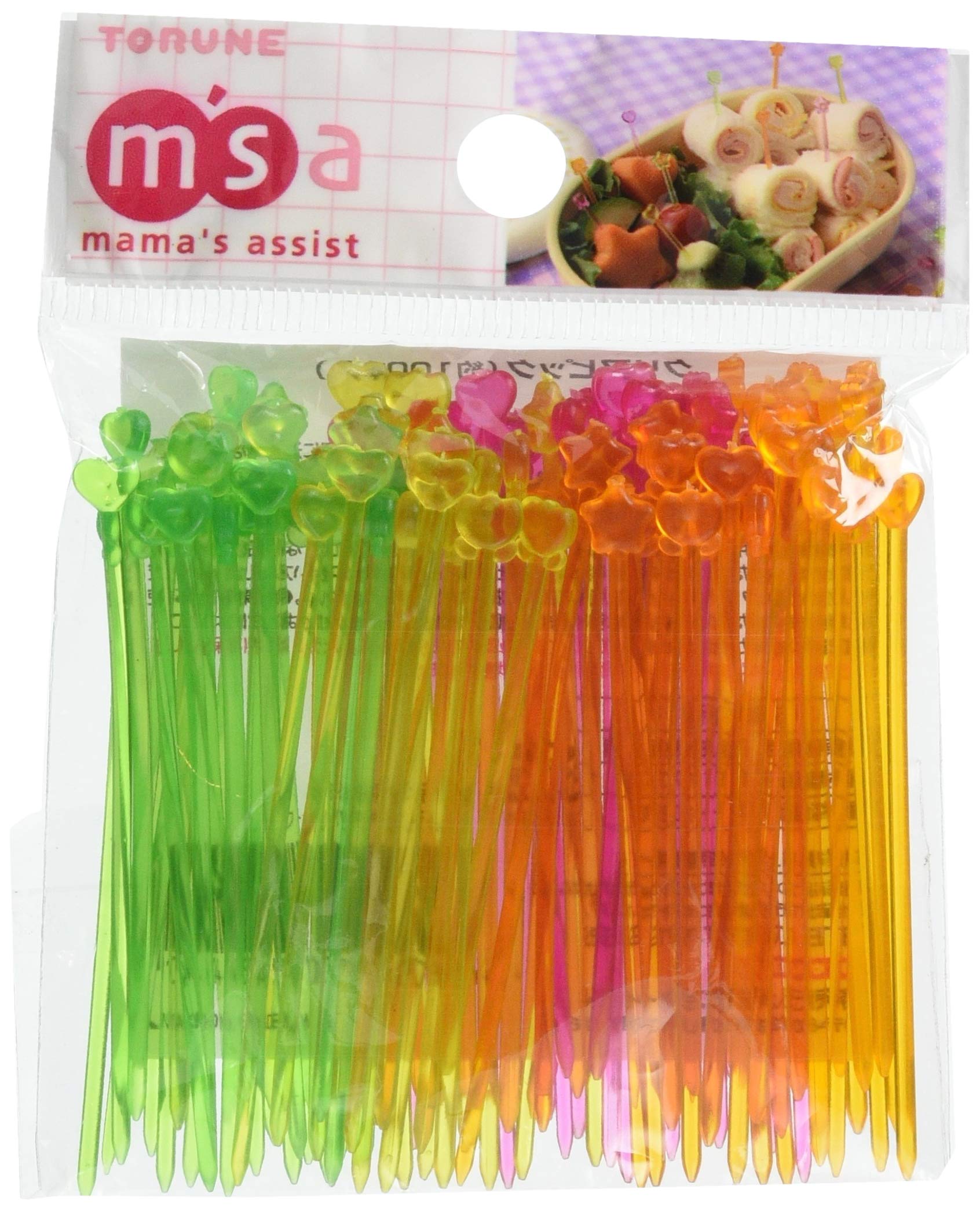 ??? ?????? Bento Decoration Supplies, Food Picks, Clear