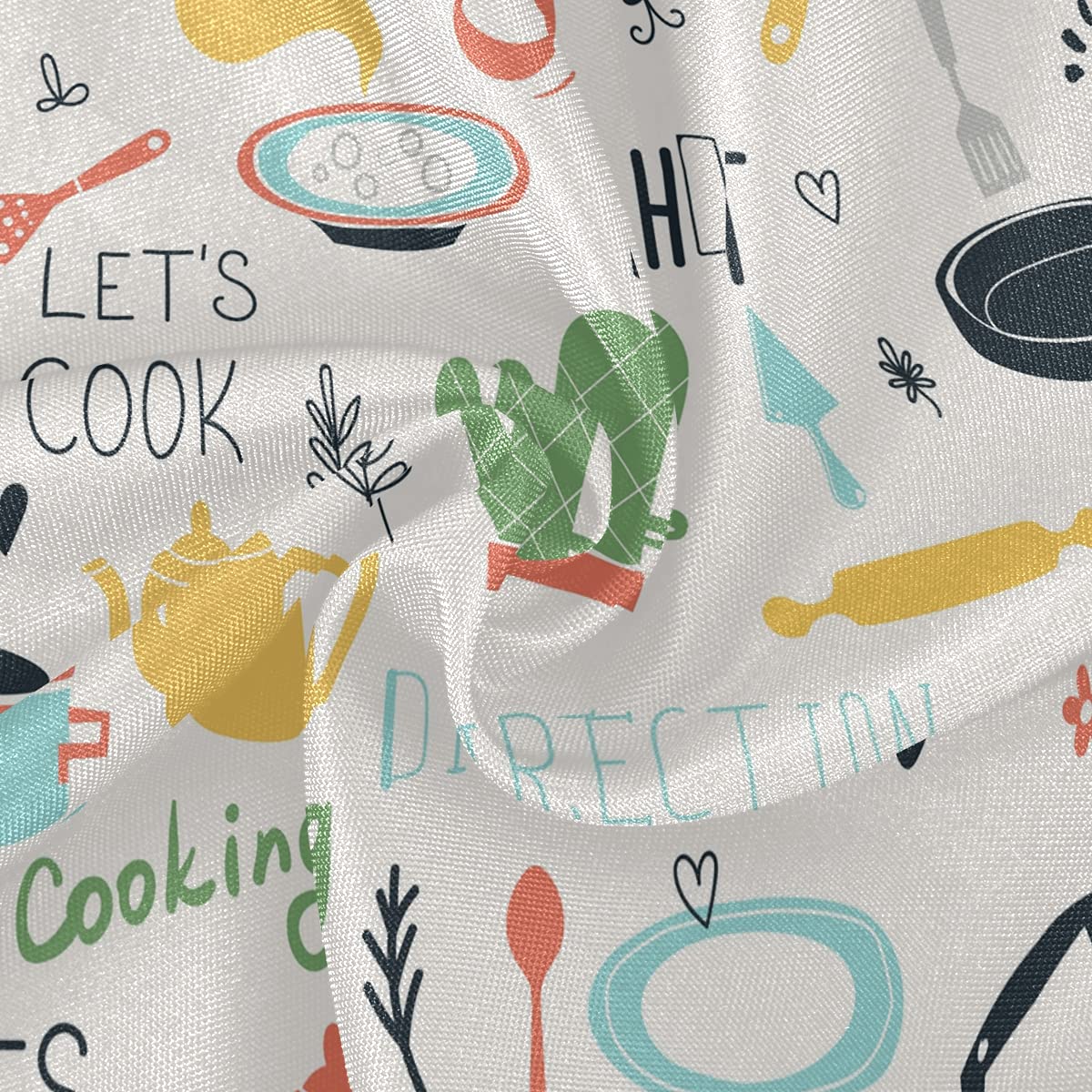 Kcldeci Table Cloth, Kitchenware Round Table Cover Tablecloth Washable Dining Decorative For Holiday Home Christmas Party Picnic