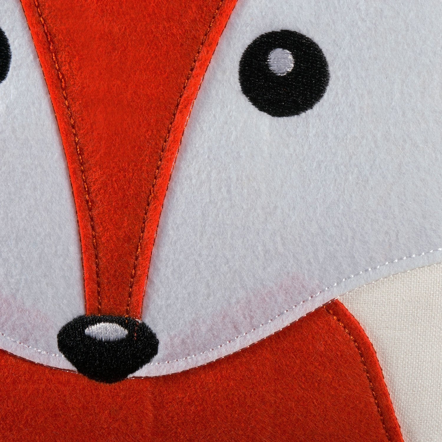 E-Living Store Collapsible Storage Bin Basket For Bedroom, Nursery, Playroom And More 17X18'' Diameter - Fox