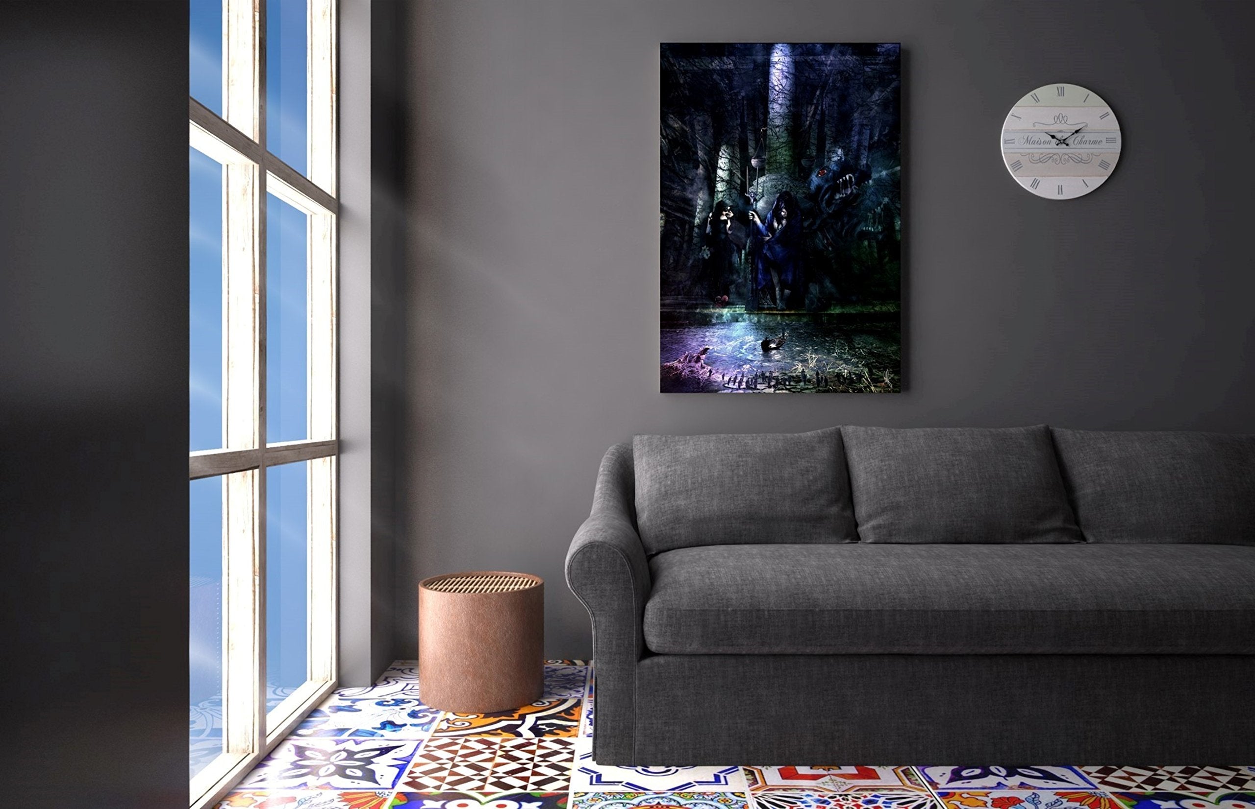 Cortesi Home 'Hades' By Mario Sanchez Nevado, Canvas Wall Art, 26''X40''