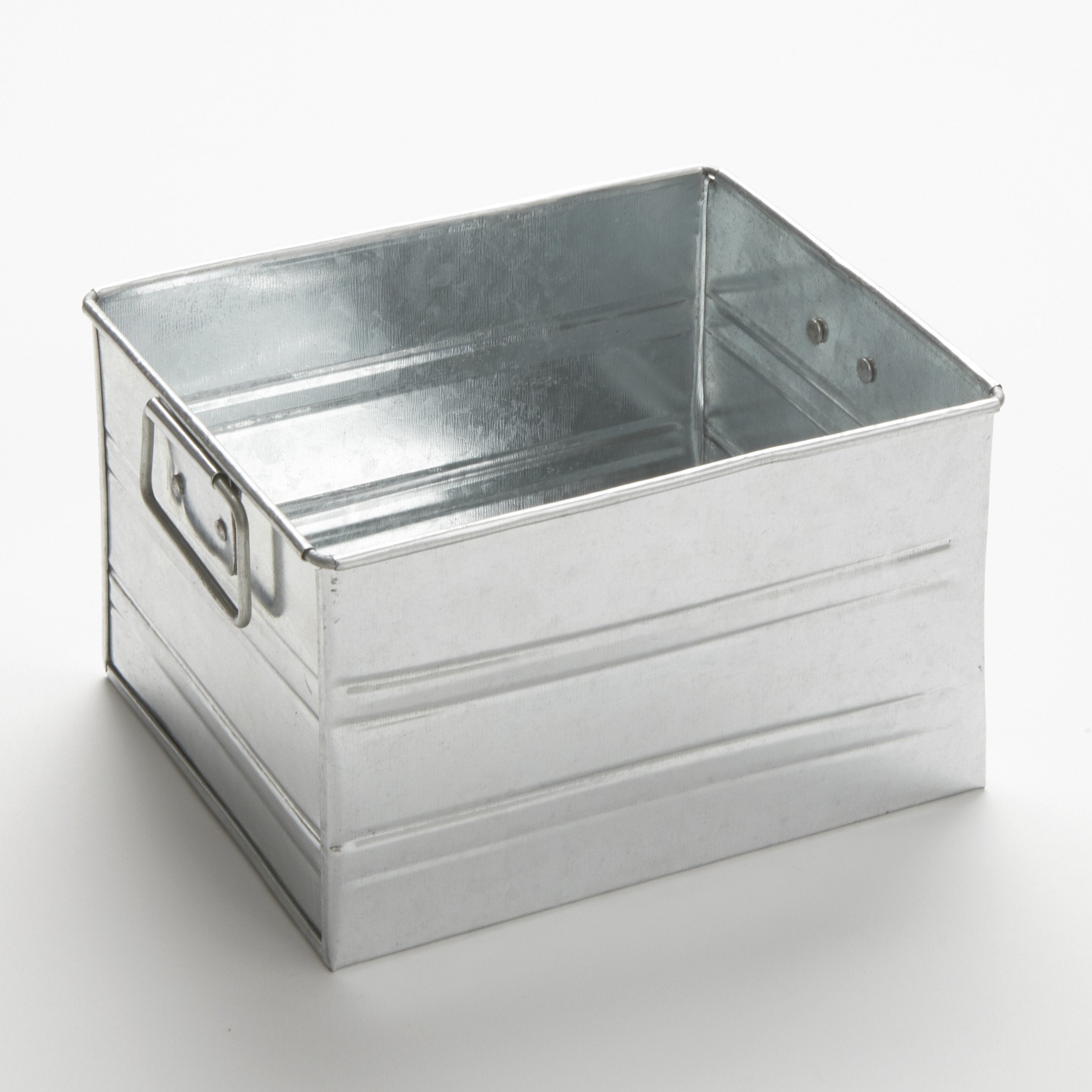 American Metalcraft Mtub7 Galvanized Condiment Caddy, Galvanized, 7'' Length, 5-3/4'' Width, 4'' Height