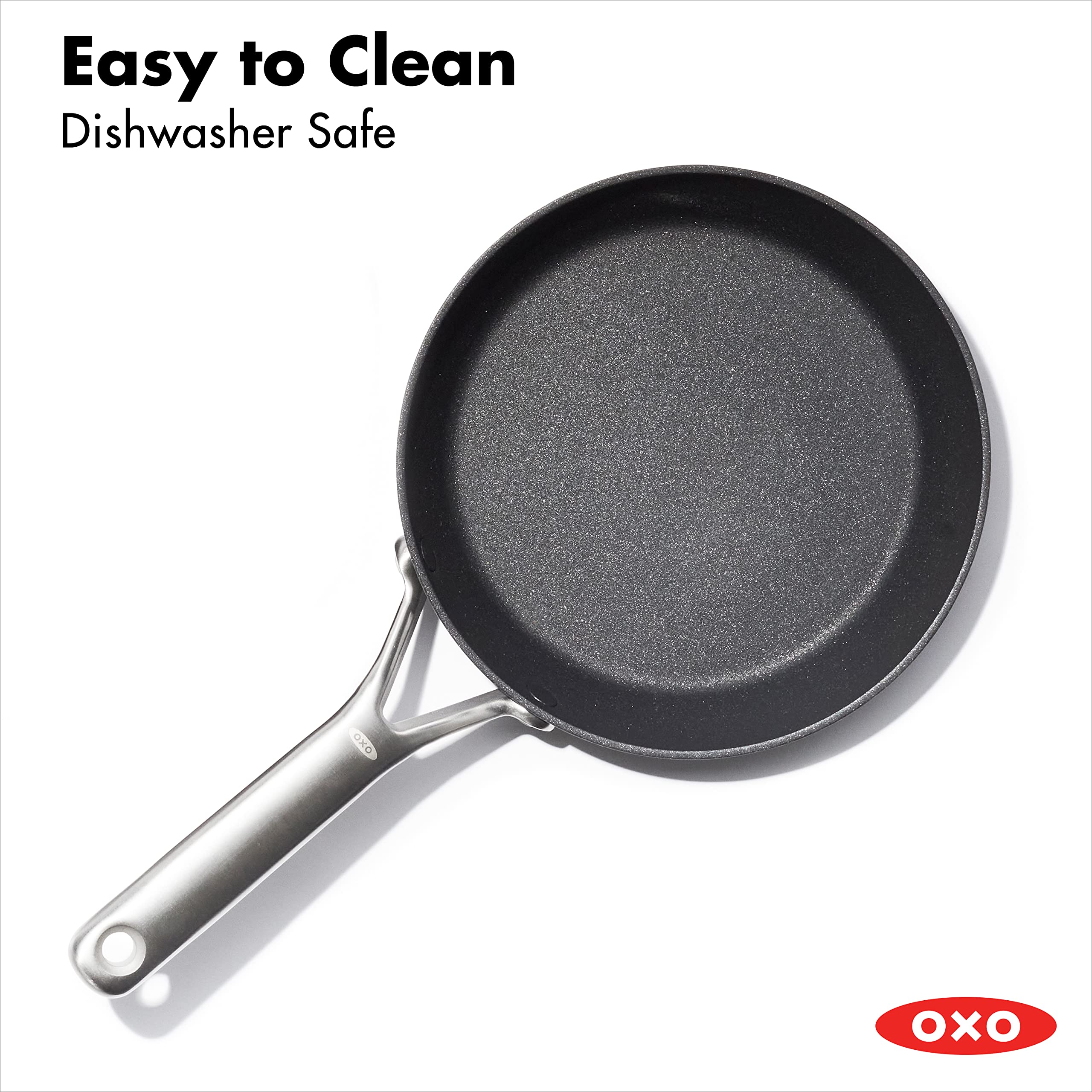 Oxo Professional Hard Anodized Pfas-Free Nonstick, 8 Frying Pan Skillet, Induction, Diamond Reinforced Coating, Dishwasher Safe,