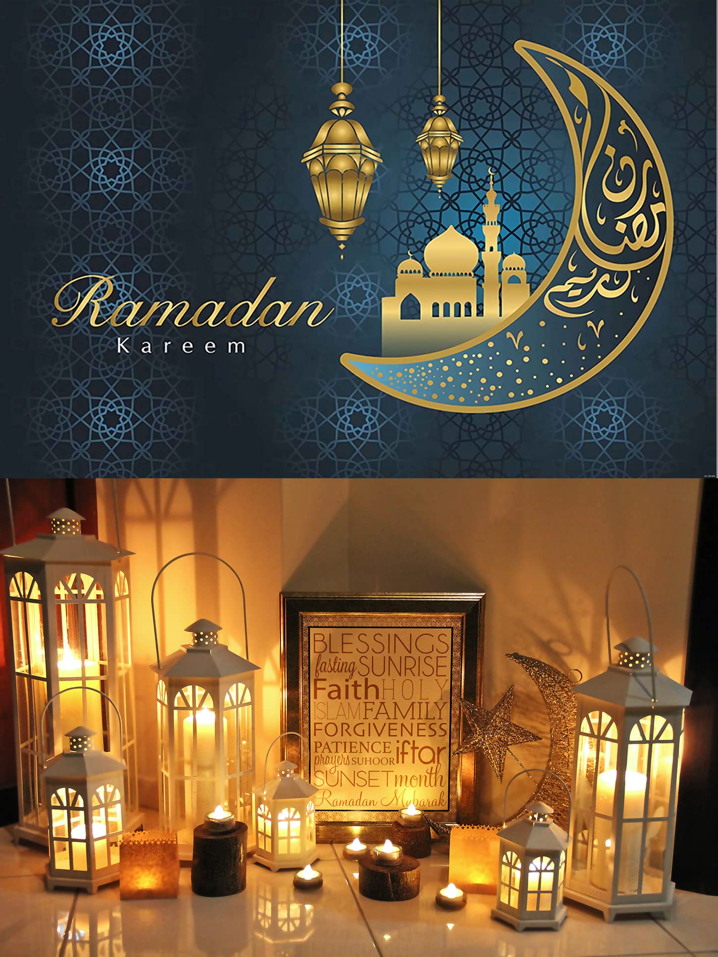 Ramadan Decoration Ramadan Kareem Backdrop Eid Mubarak Photo Background Ramadan Banner Poster For Ramadan Decorations Ramadan Ka