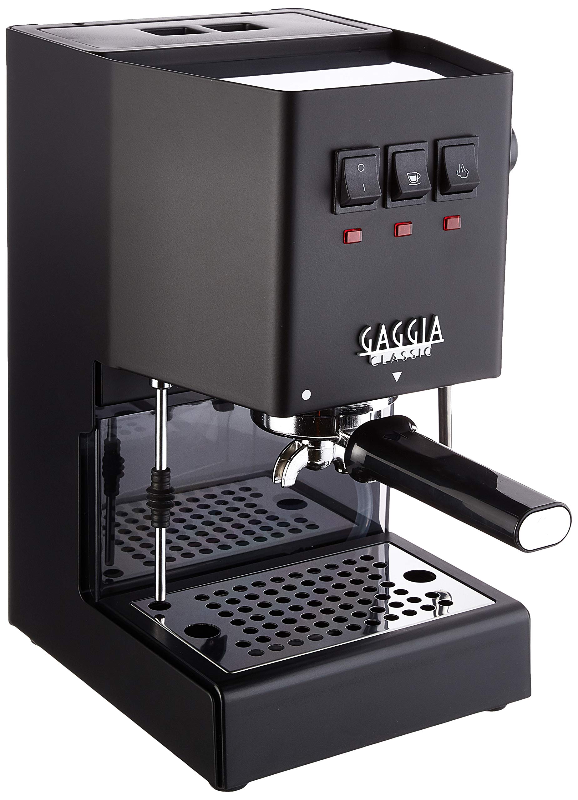 Gaggia Ri9380/49 Classic Evo Pro Espresso Machine, Thunder Black, Small