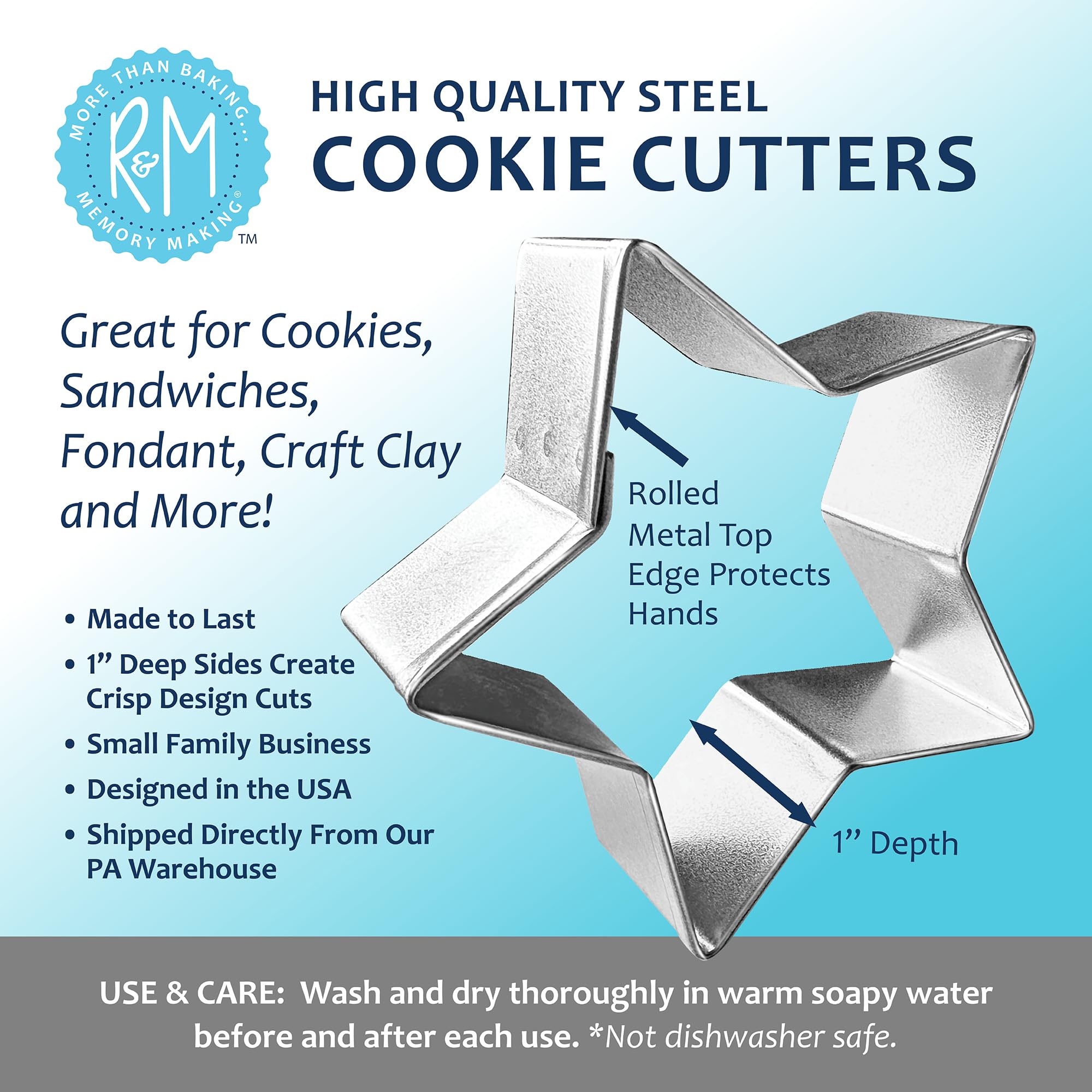 Cybrtrayd R&M Cloud 4'' Cookie Cutter, One Size, Metallic