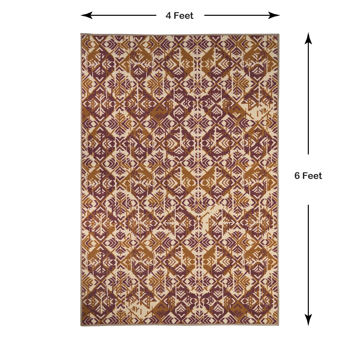 Welspun Wonder-Full Polyster Carpet-Dull Brown