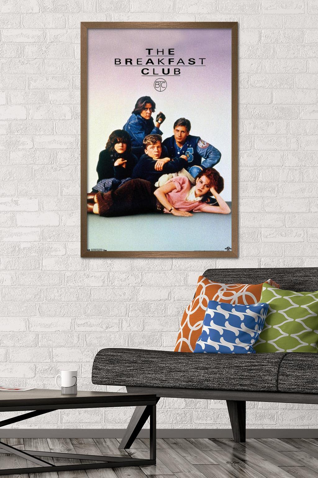 Trends International The Breakfast Club - One Sheet Wall Poster, 22.375'' X 34'', Bronze Framed Version