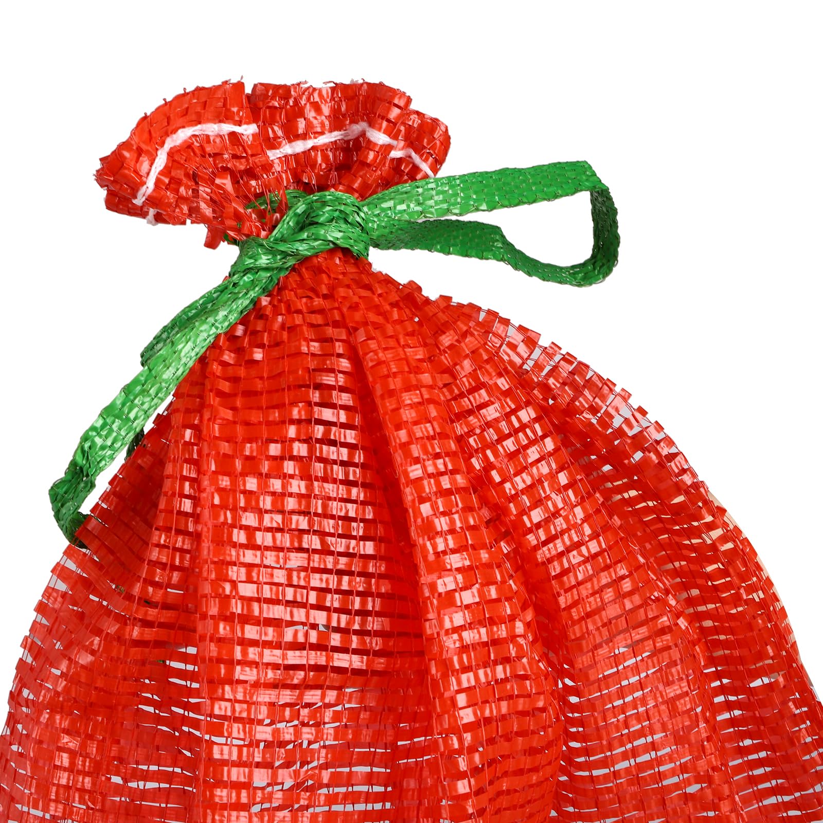 Wuweot 50 Pack Mesh Onion Bags, 31''  19'' Mesh Produce Bags, Breathable Vegetable Bags, Reusable Storage Washable Net Bags With