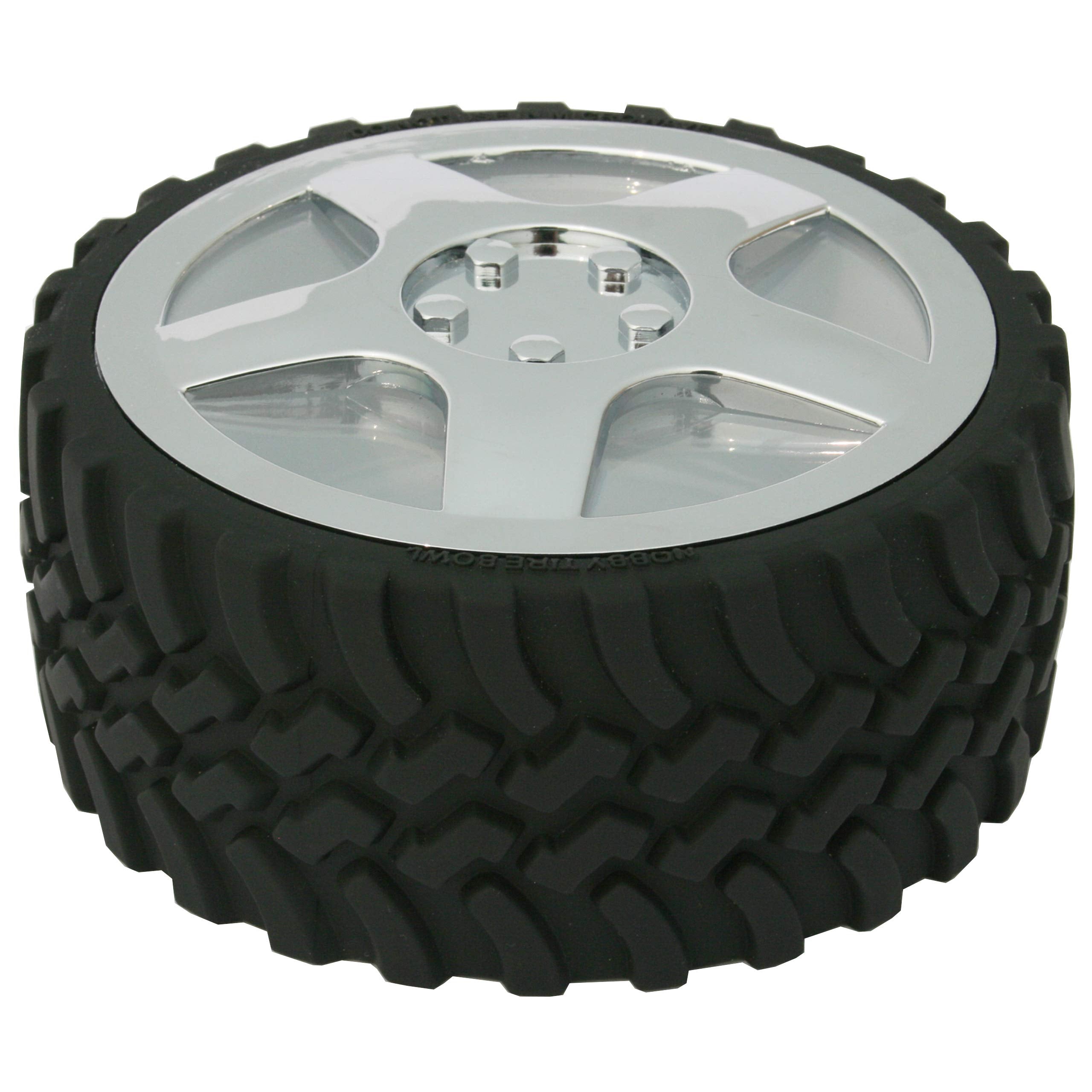 Wrenchware Knobby Tread Rubberized Tire Bowl, Men, Women And Kids Motor Enthusiasts Gift, Office, Men Cave, Workshop, Home And O