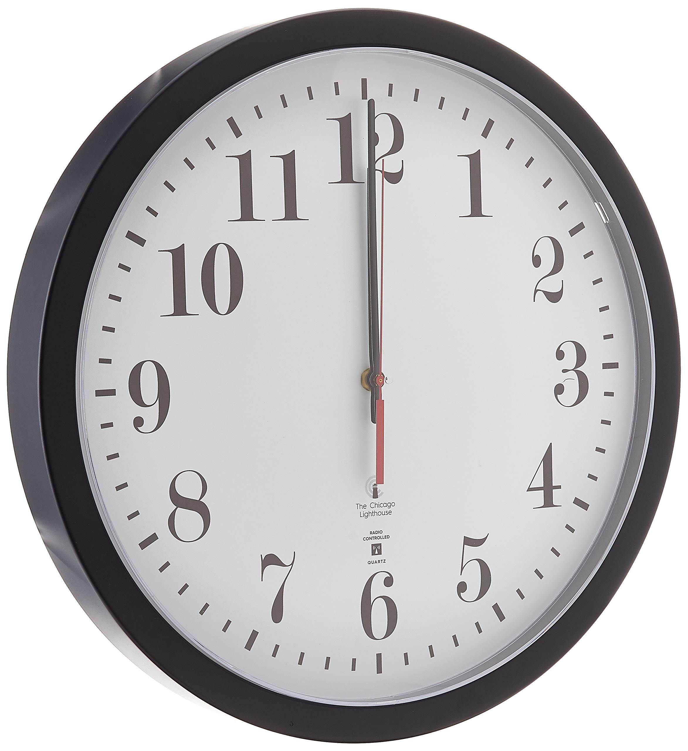 Chicago Lighthouse 16.5 Atomic Wall Clock (ILC67403302)