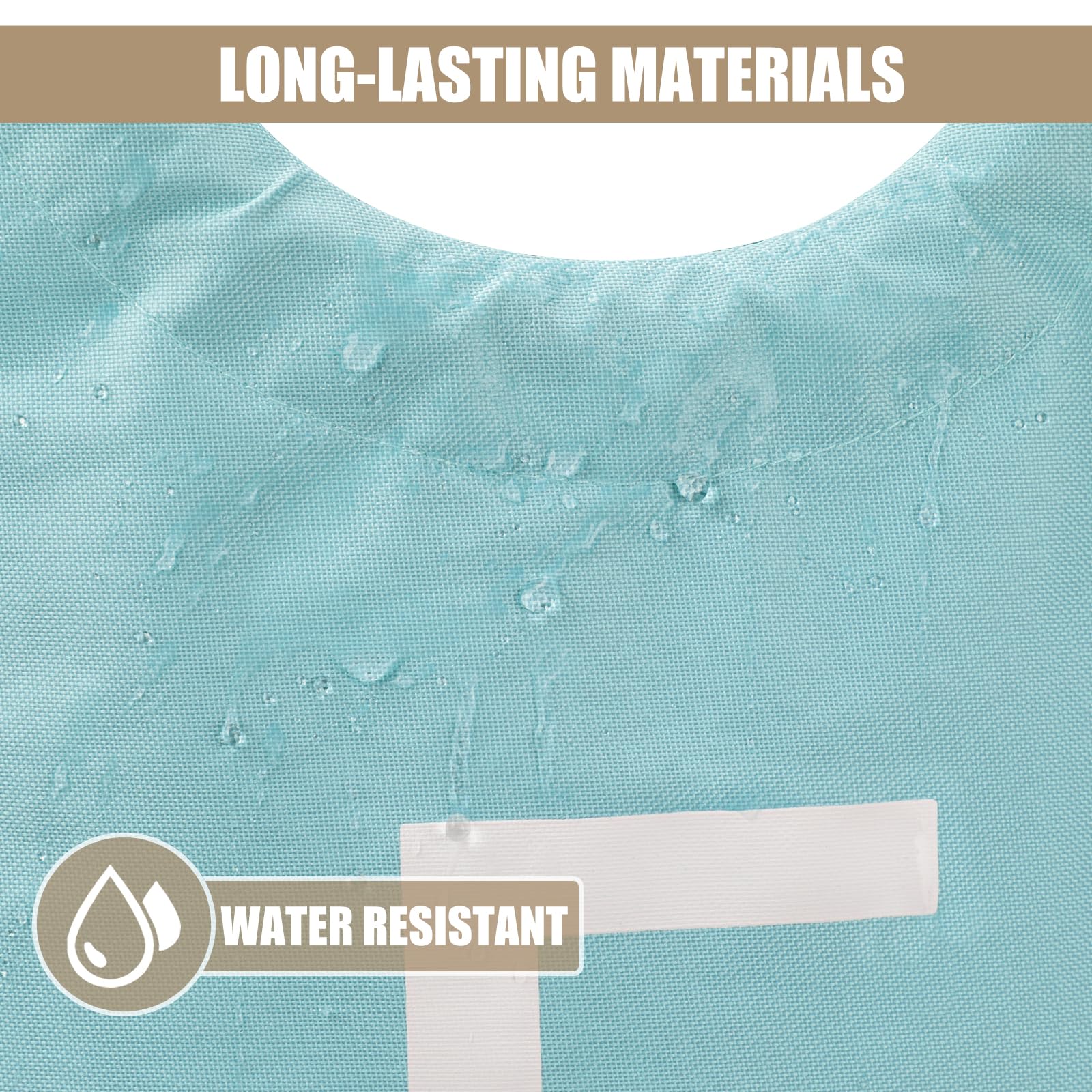 DOKEHOM 90L Large Laundry Basket  collapsible Laundry Bag  Freestanding Tall clothes Hamper  Foldable Washing Bin (Light Blue)