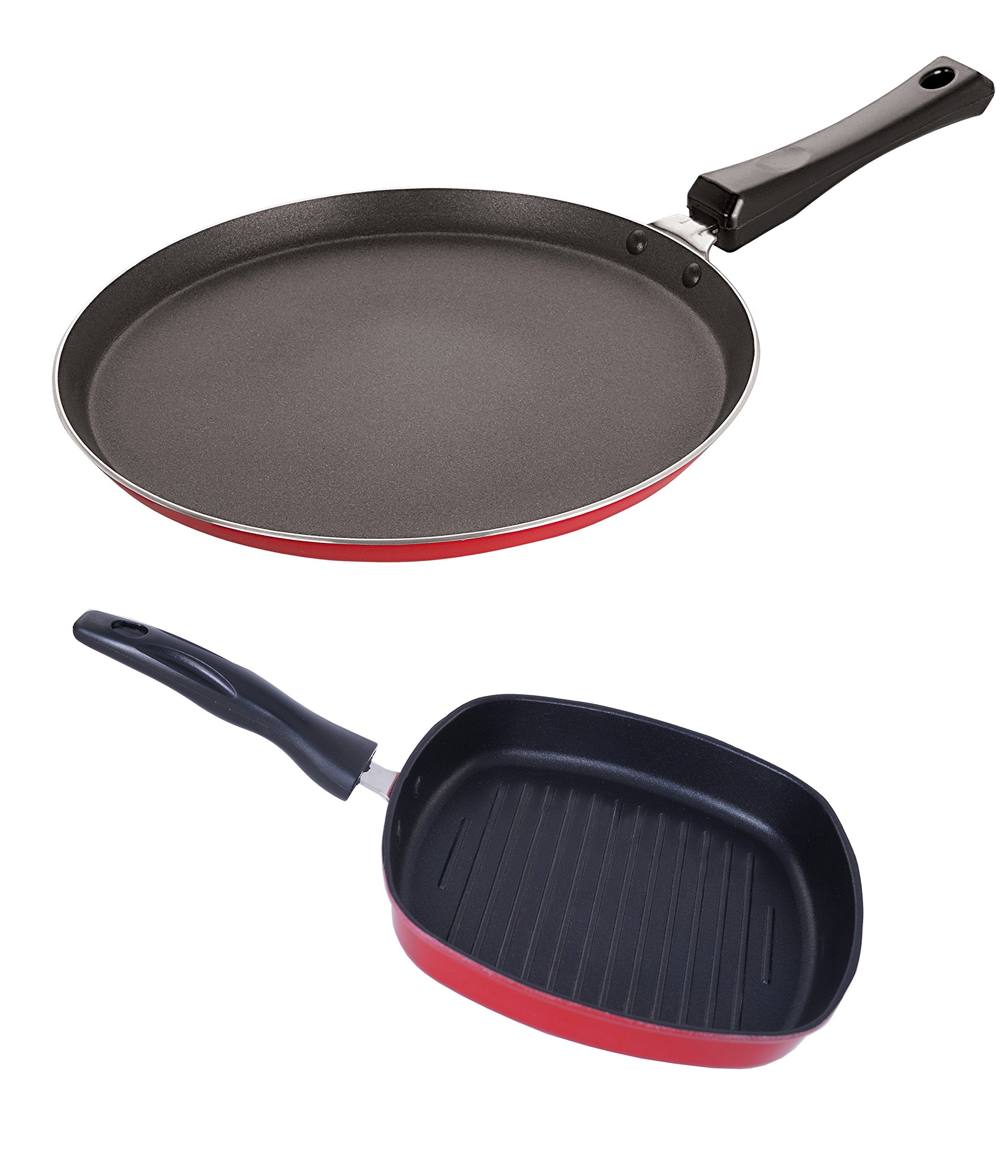 Nirlon NonStick Aluminium Dishwasher Safe Cookware Utencil Set
