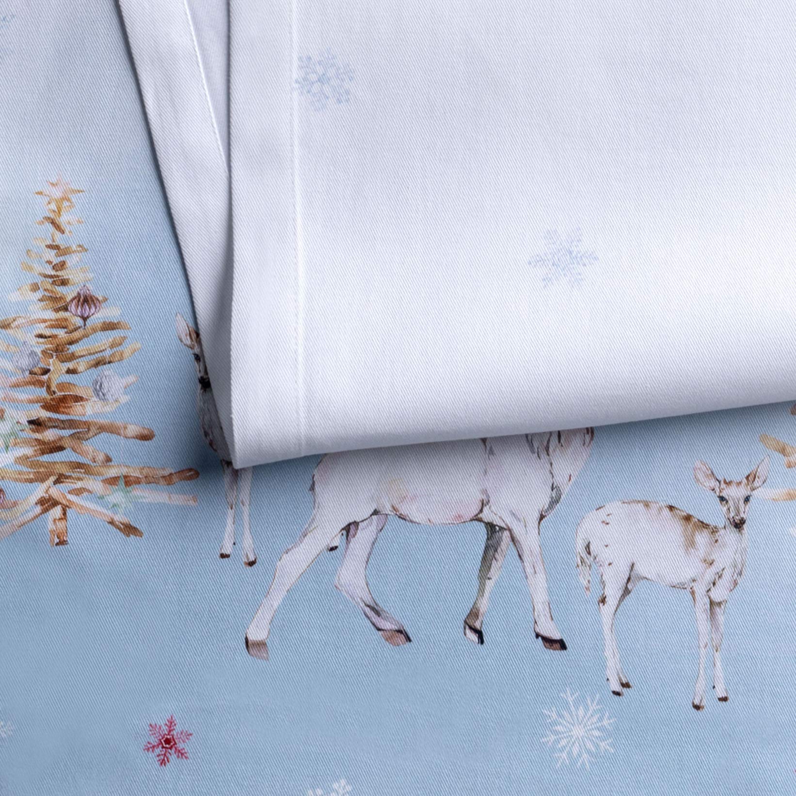 Maison D' Hermine Tablerunner 100% Cotton Table Runner Decorative Table Covers, Dining, Banquet, Buffet, Fairytale Forest (Singl