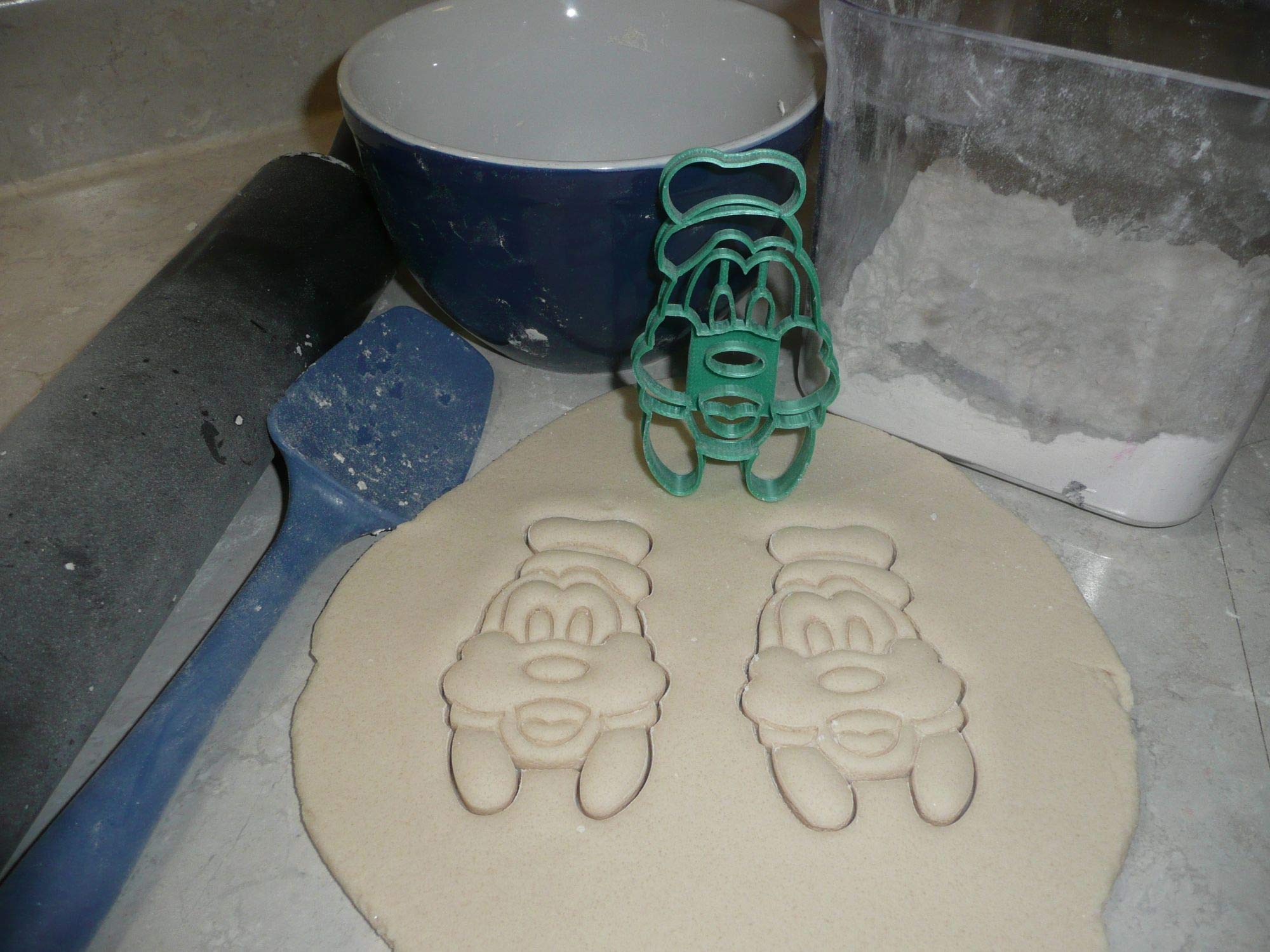 Dog Friend Wearing Green Hat Themed Magical Mouse Cartoon Character Cookie Cutter Made In Usa Pr2890