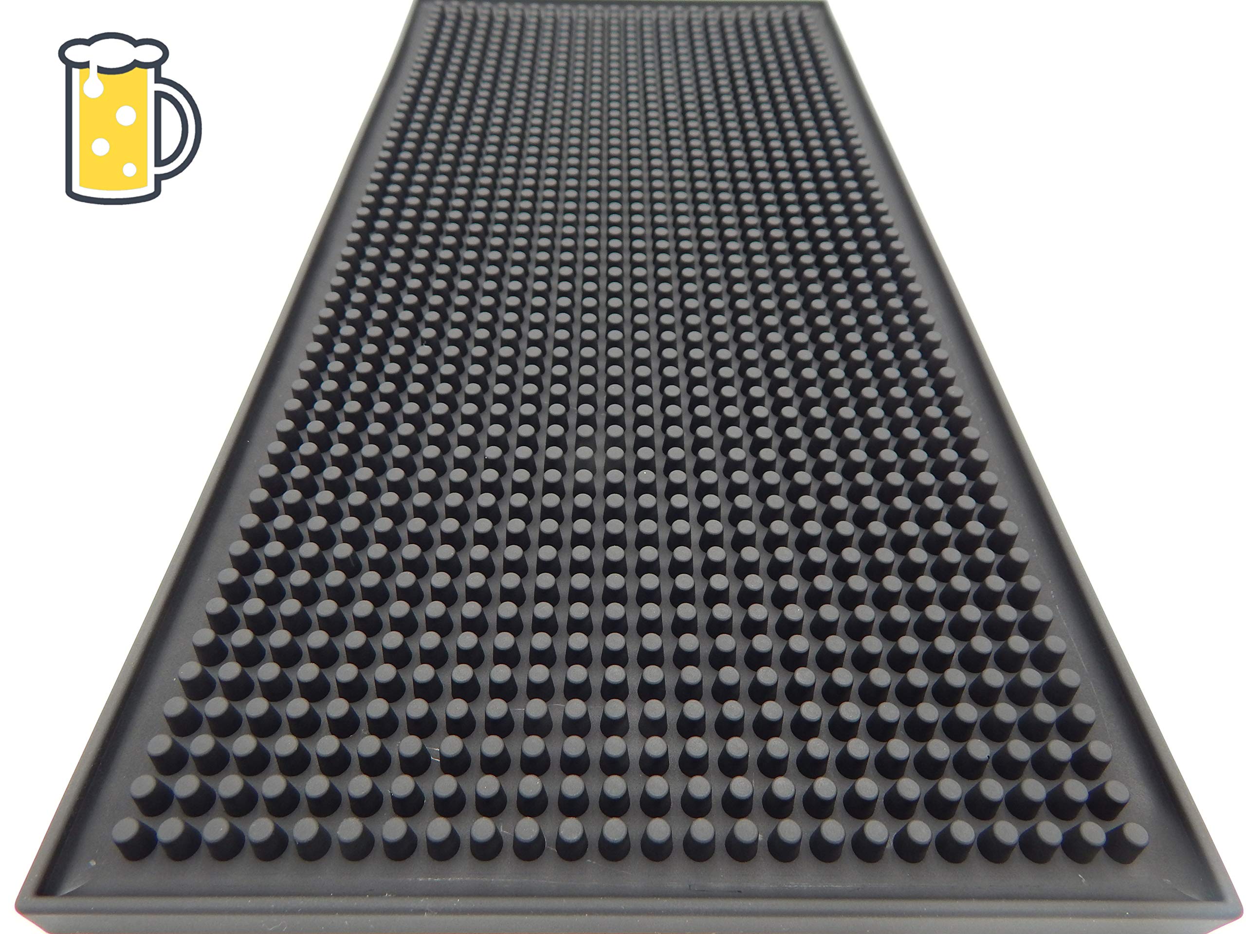 Bar Mat 6X12 For Cocktails And Coffee Bar Perfect Dish Drying Mat (1) - Professional Bar Spill Mat Perfect Barware For Bar Set -