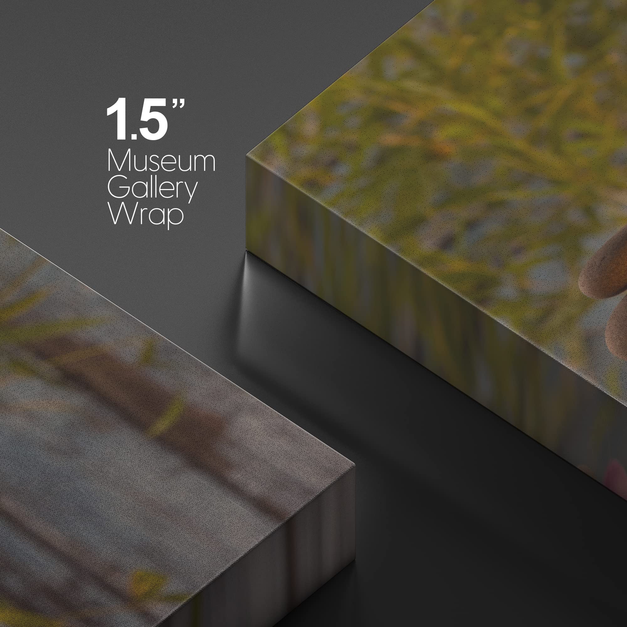 Wall26 Canvas Print Wall Art Zen Atmosphere Massage Stone Tropical Flower Candle Yoga Nature Photography Realism Rustic Scenic L