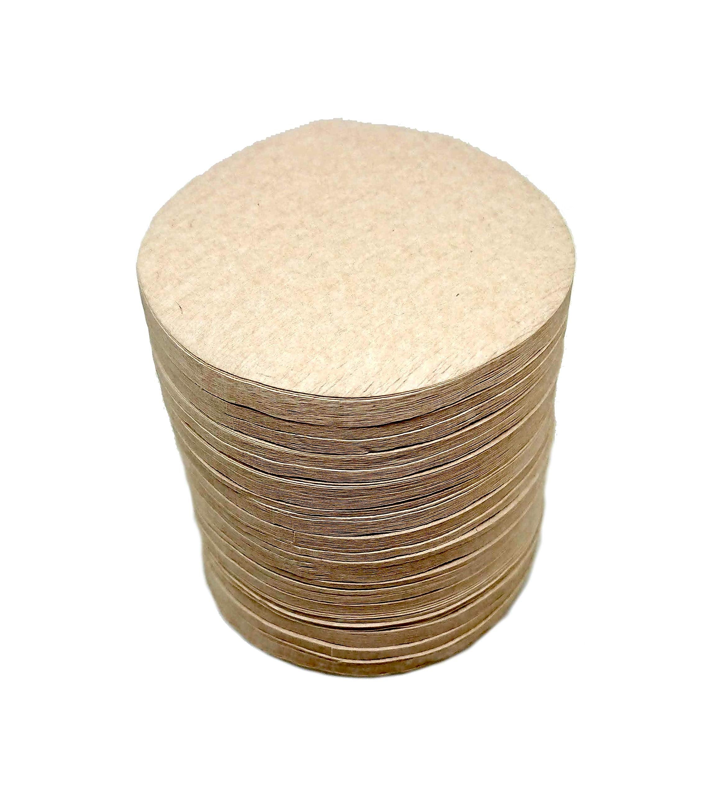 350X (1 Pack) Reusable Replacement Paper Filters Compatible With The Aeropress Coffee Maker/Aeropress Go - Vegan Non Bleached Na