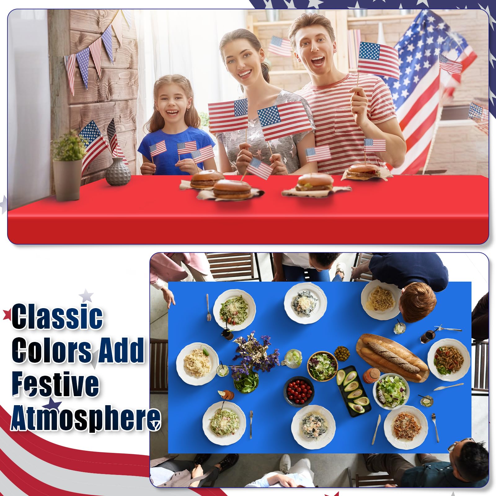 SmoothNovelty 24 Pcs Thanksgiving Fall Disposable Plastic Tablecloth 54x72 Inch Friendsgiving Autumn Orange Vinyl Rectangle Tabl