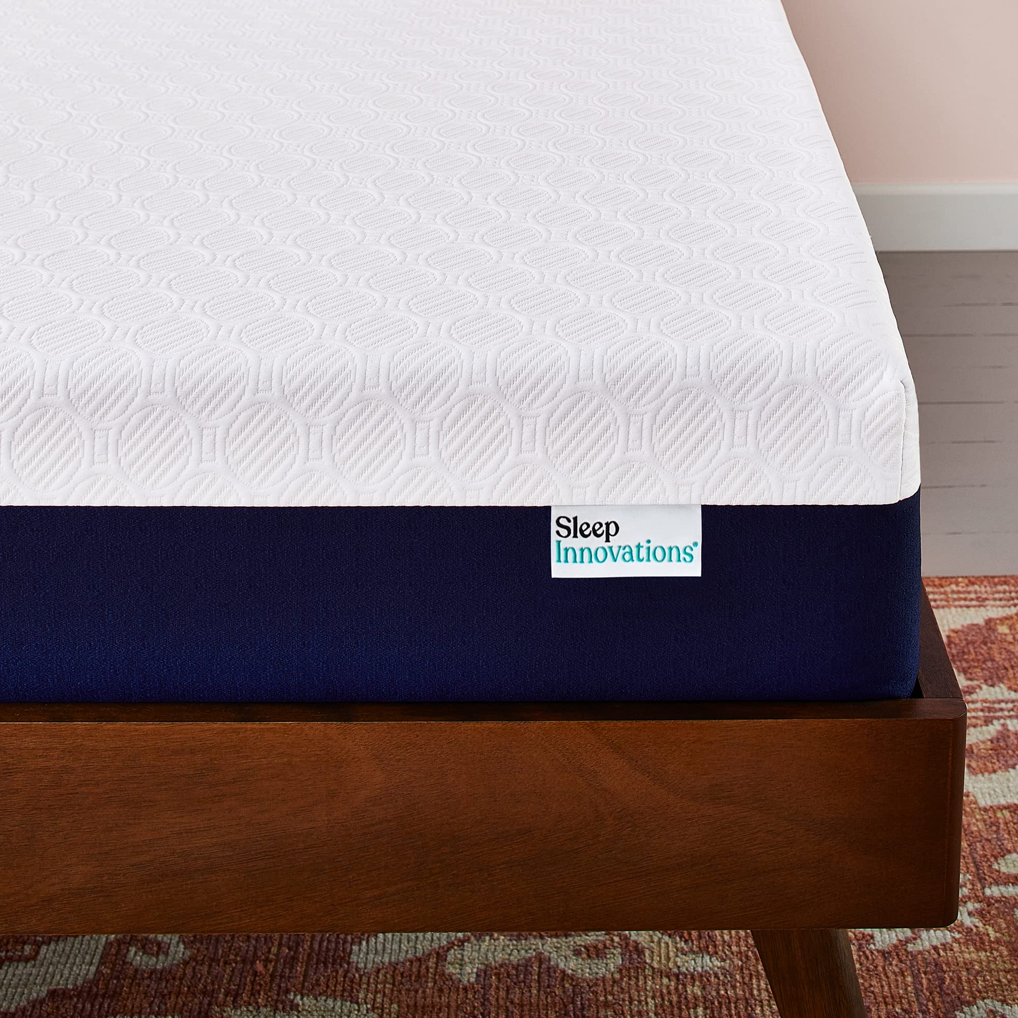 Sleep Innovations Shiloh 12 Inch Memory Foam Mattress with Ventilated Suretemp Foam for Breathability  California King Size  Bed in a Box  Medium Firm Support