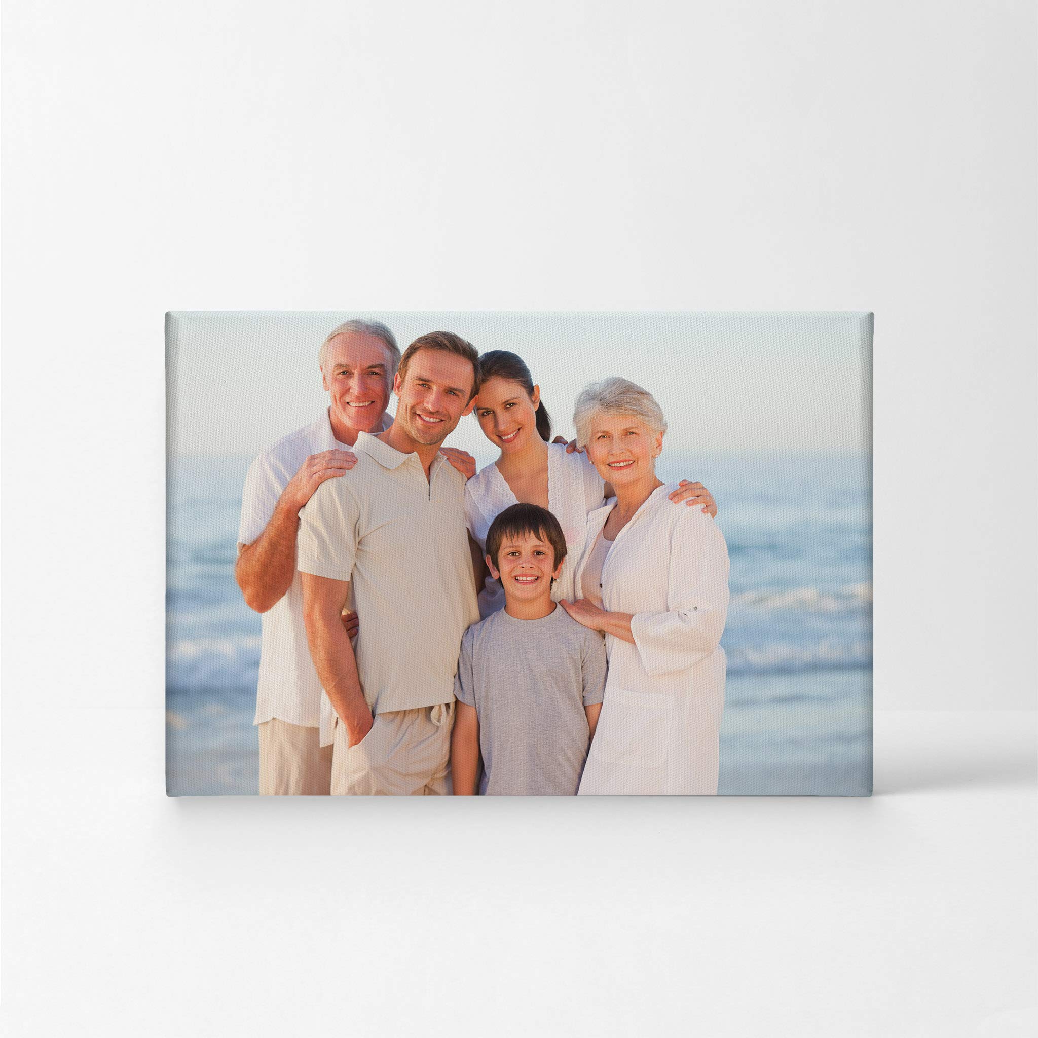 Smile Art Design Custom Canvas Prints with Your Photos  Personalized Canvas Pictures Custom  Custom Canvas Prints  Photo Canvas  Canvas Photo Prints  Personalized Gifts  Canvas Wall Art 15''x22''