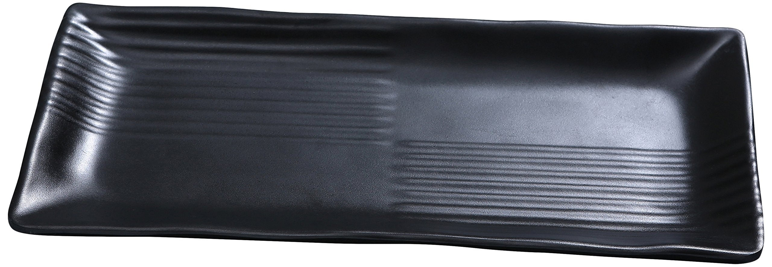 Yanco Bp-2212 Black Pearl-1 Rectangular Plate  Black - Pack Of 24