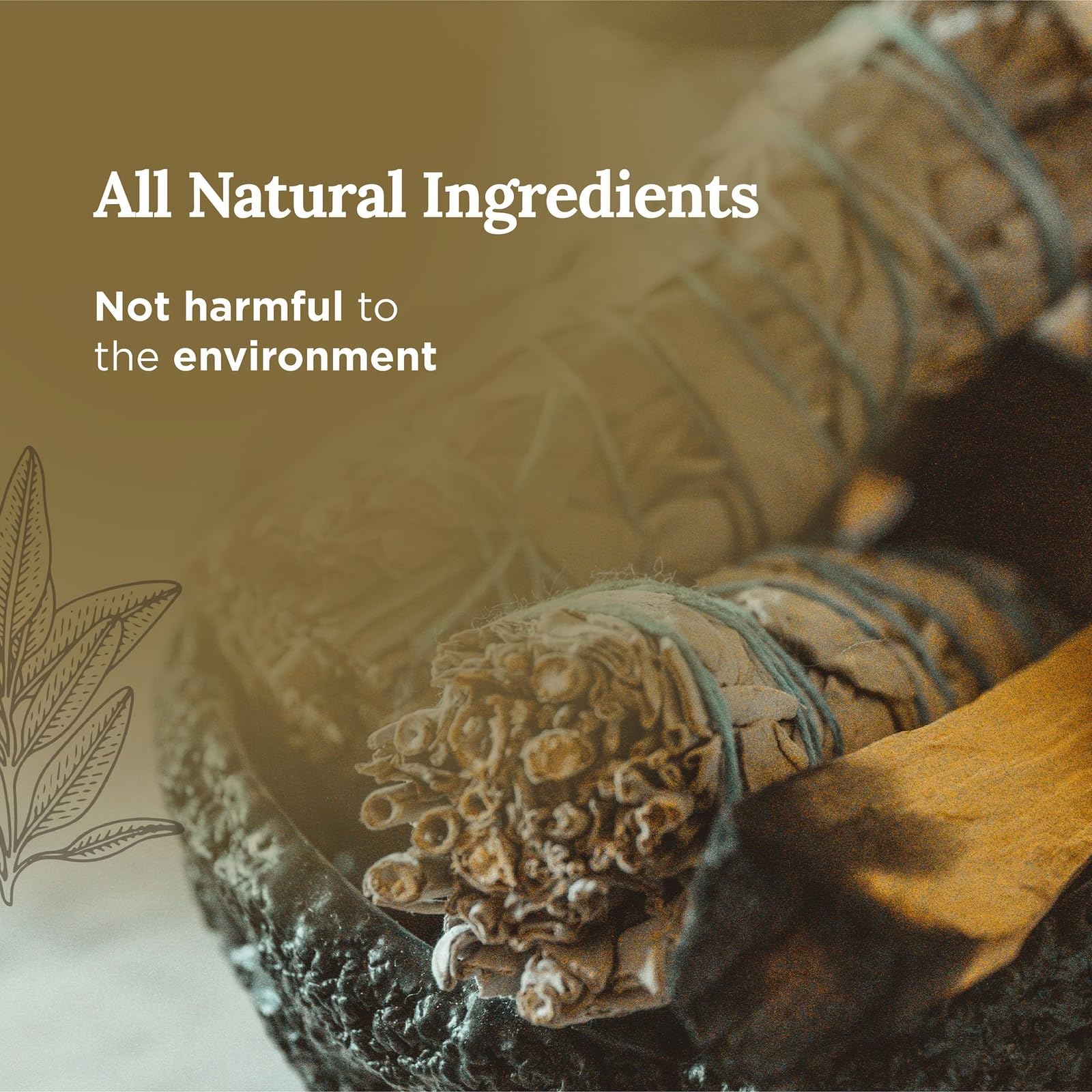 Magnificent 101 Set of 3 Long Lasting Pure Sage + Palo Santo Candles  3.5 Oz Each - 42 Hour Burn  All Natural, Organic Soy & Par