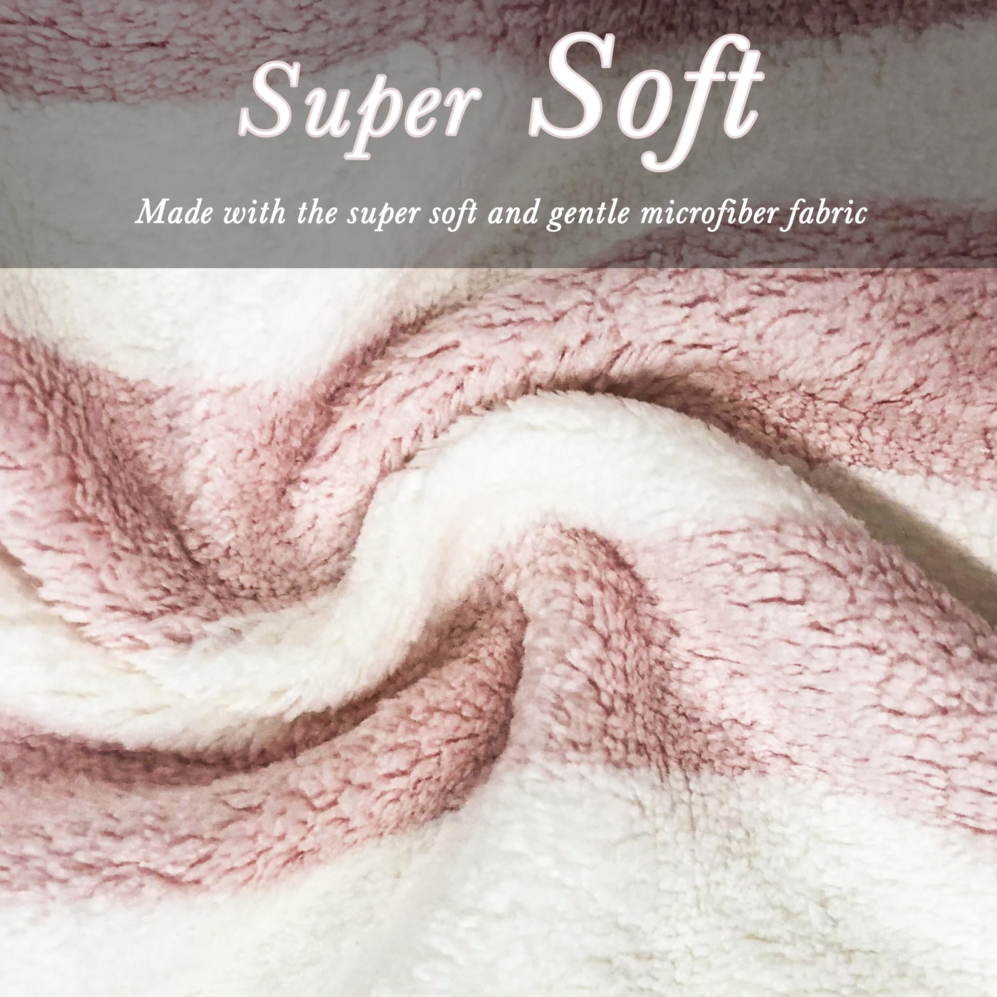 Chloven Large Microfiber Hair Towel Wrap for Women - Anti Frizz Hair Turbans for Wet Hair,Super Absorbent &Lightweight Hair Wrap