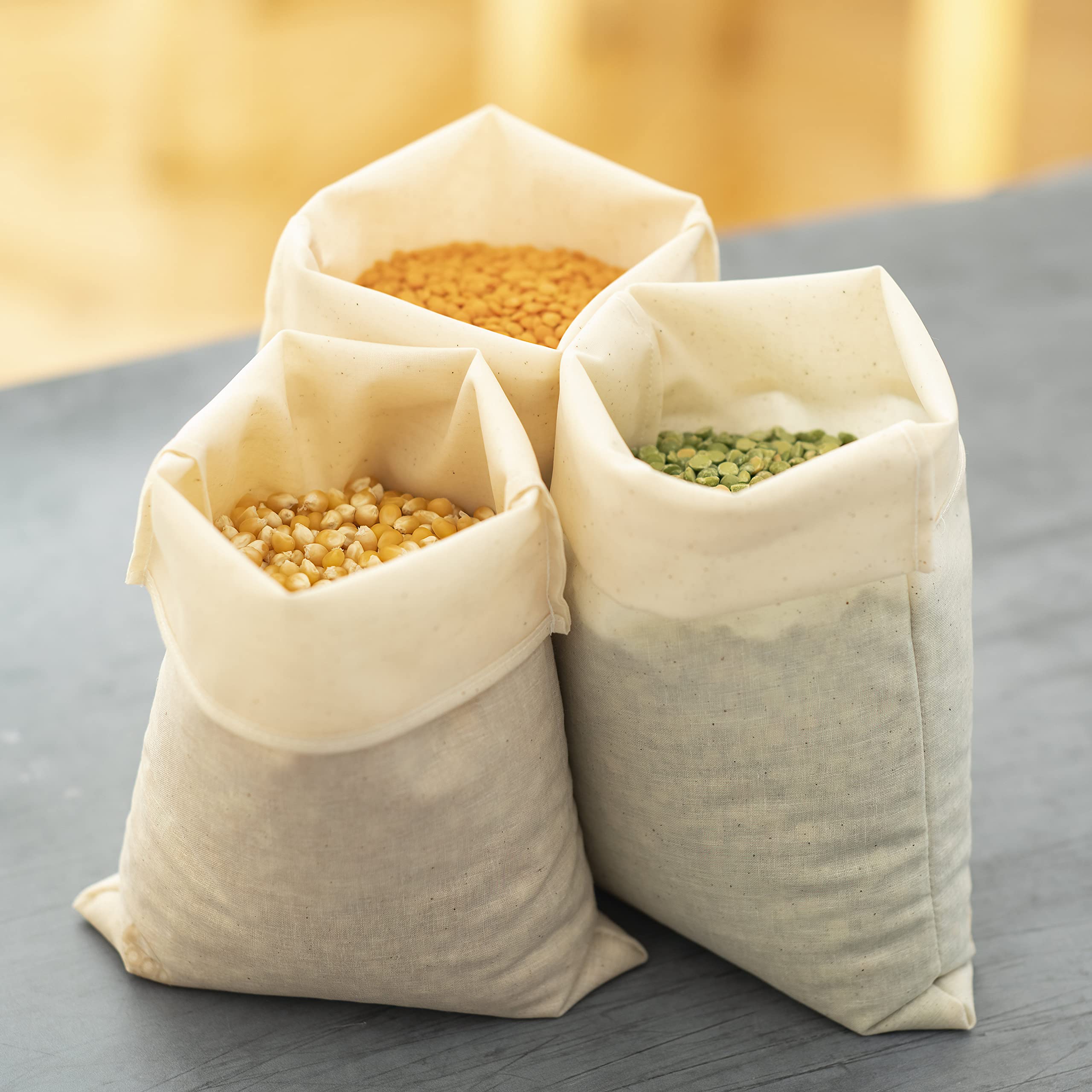 Reusable Produce Bag For Bulk Food & Grocery | Soft Touch Silicone Fabric By Food Huggers | Mess Free Dishwasher Safe, Bpa Free