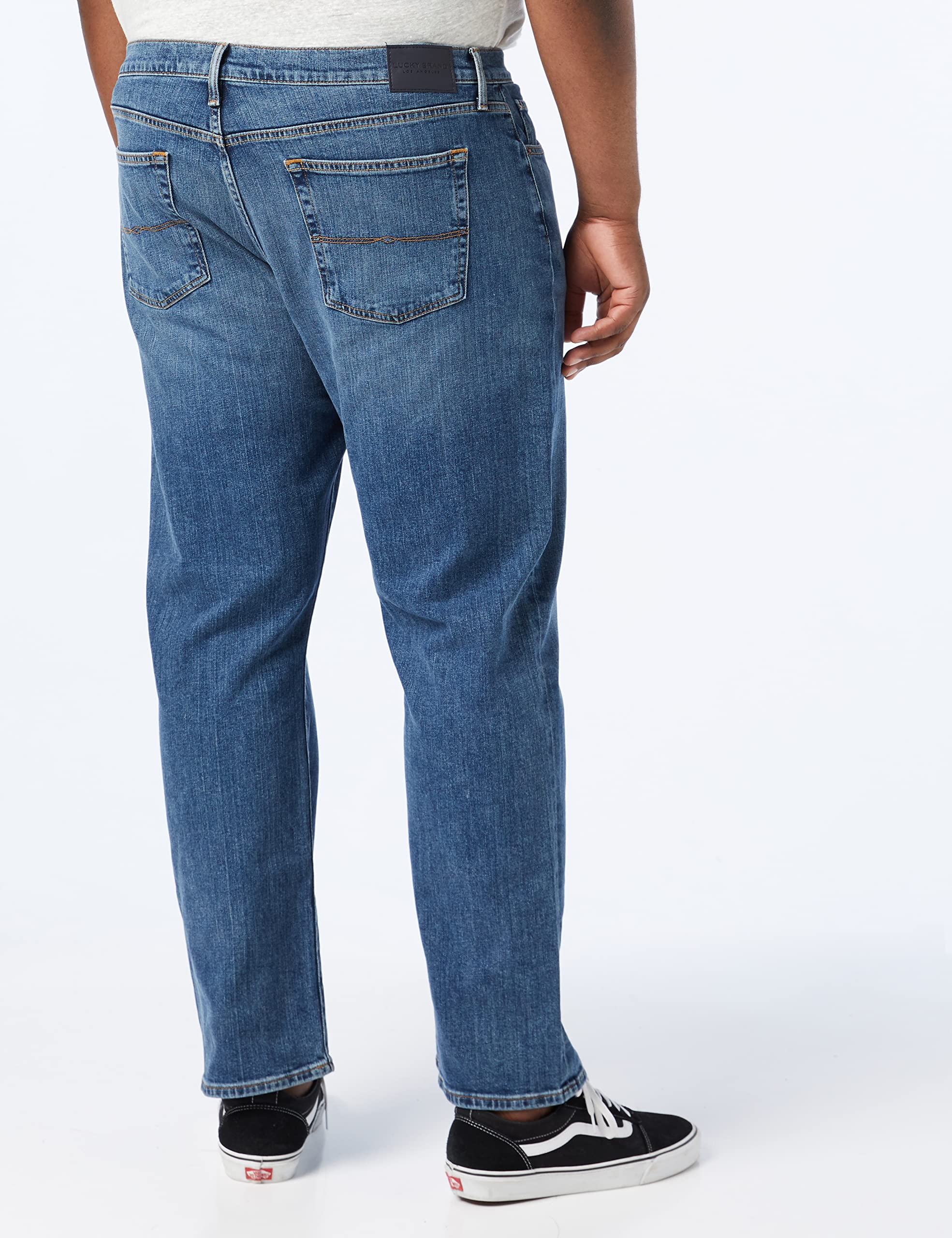 Lucky Brand Mens 181 Relaxed Straight Jean, Dellwood, 30W X 30L