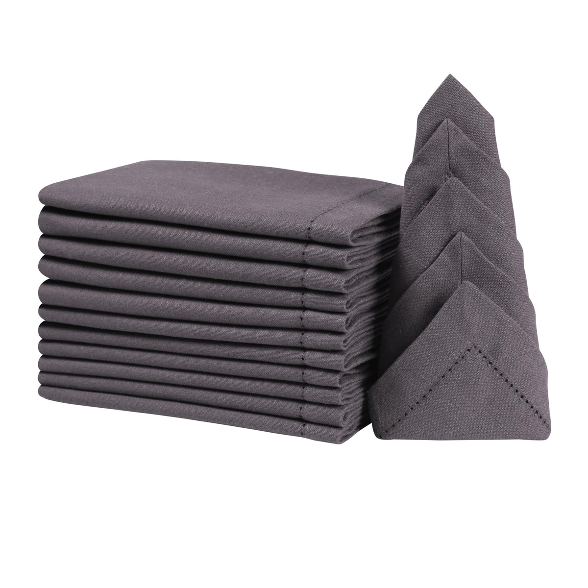 Cloth Napkins Set Of 12 Hemstitch, Cloth Napkins, Cloth Dinner Napkin For Christmas Decoration, Cotton Napkins Cloth Washable, F