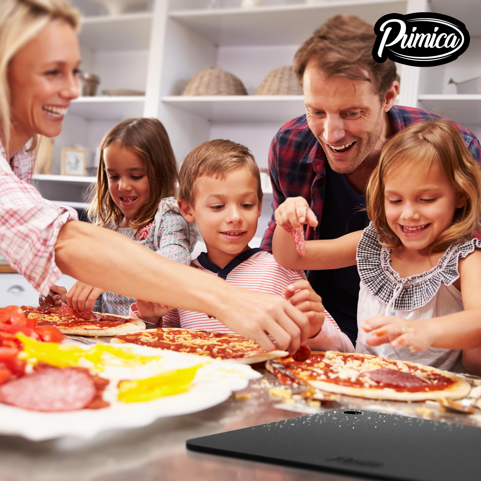 Primica Pizza Steel For Oven 13.6    X 13.6    - Durable Steel As Alternative To Pizza Stone - High Quality Steel For Bbq Grill