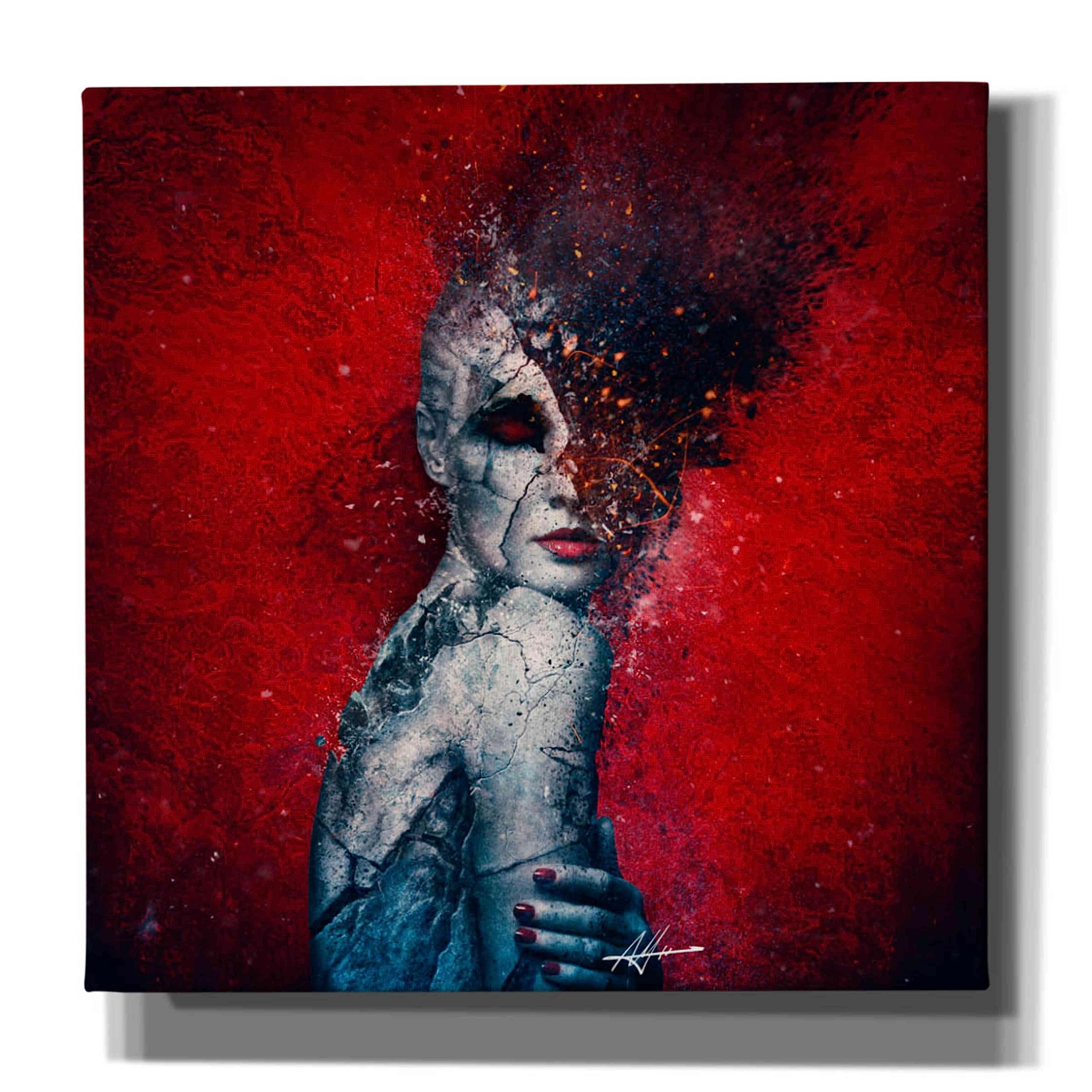 Cortesi Home 'Indifference' By Mario Sanchez Nevado, Canvas Wall Art, 26'' X 26''