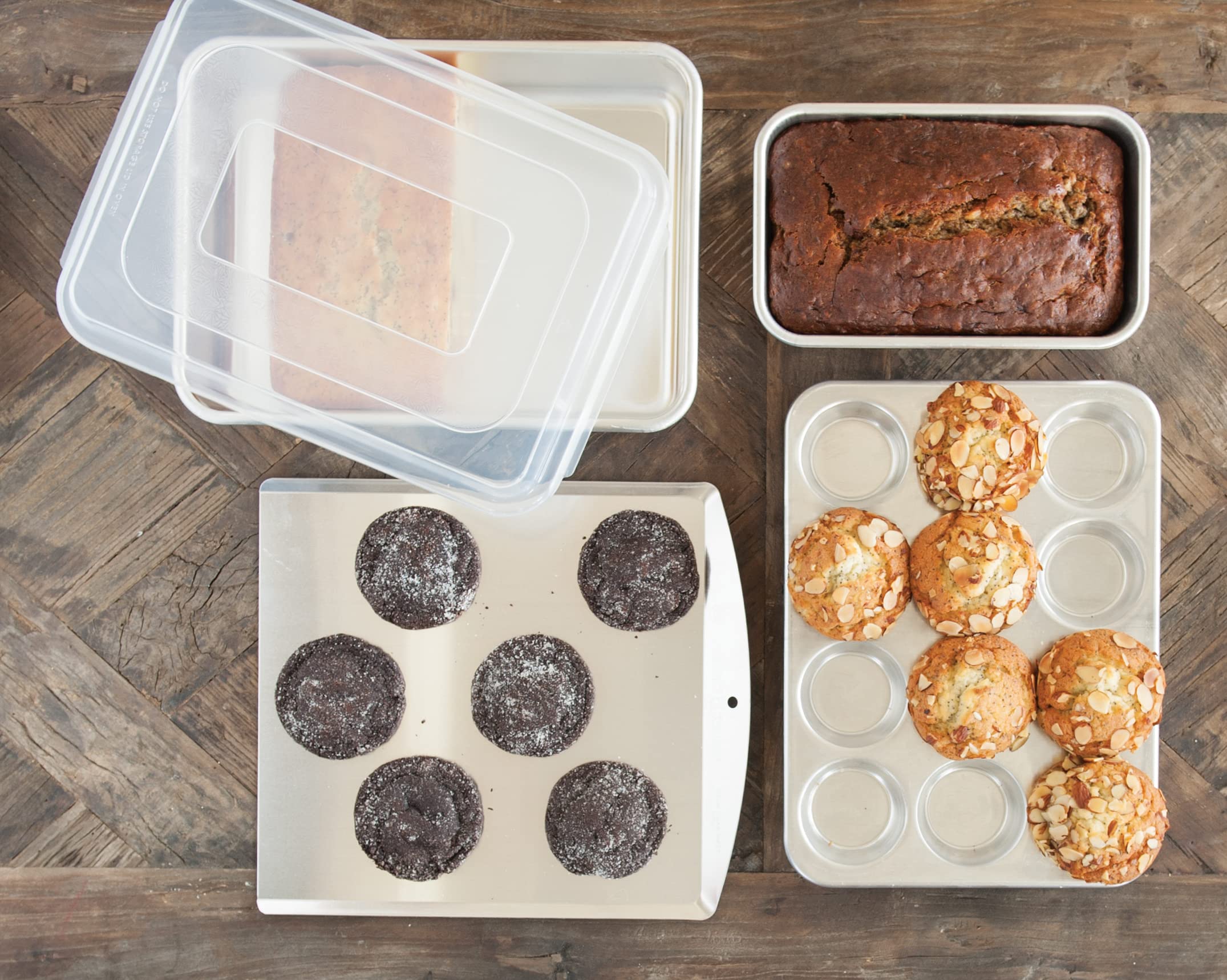 Nordic Ware 5-Piece Baking Set, Metal