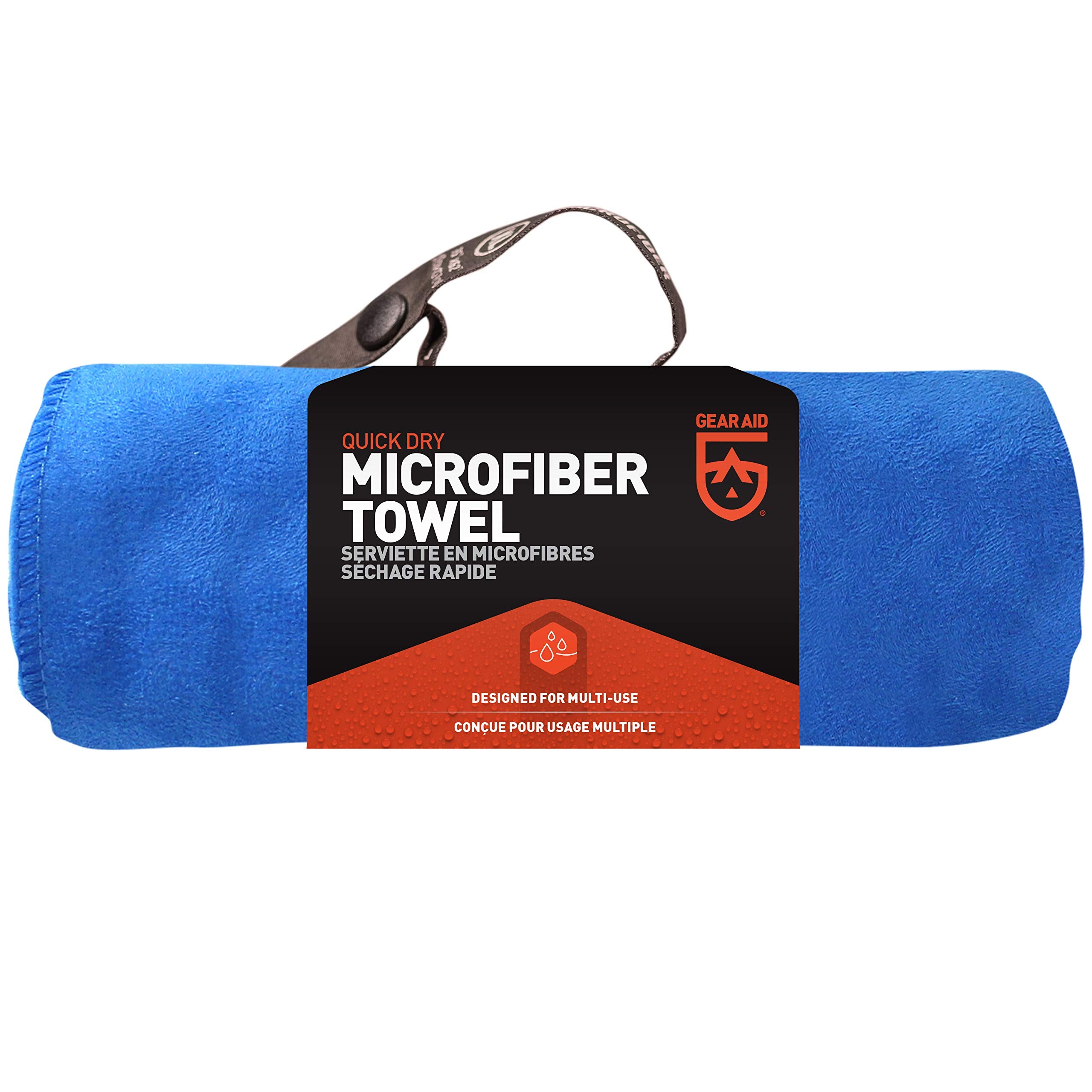 Gear Aid Quick Dry Microfiber Towel For The Gym, Travel And Camping, Cobalt, X-Large, 35''X62'', Xl (35   X62   ) (68152)