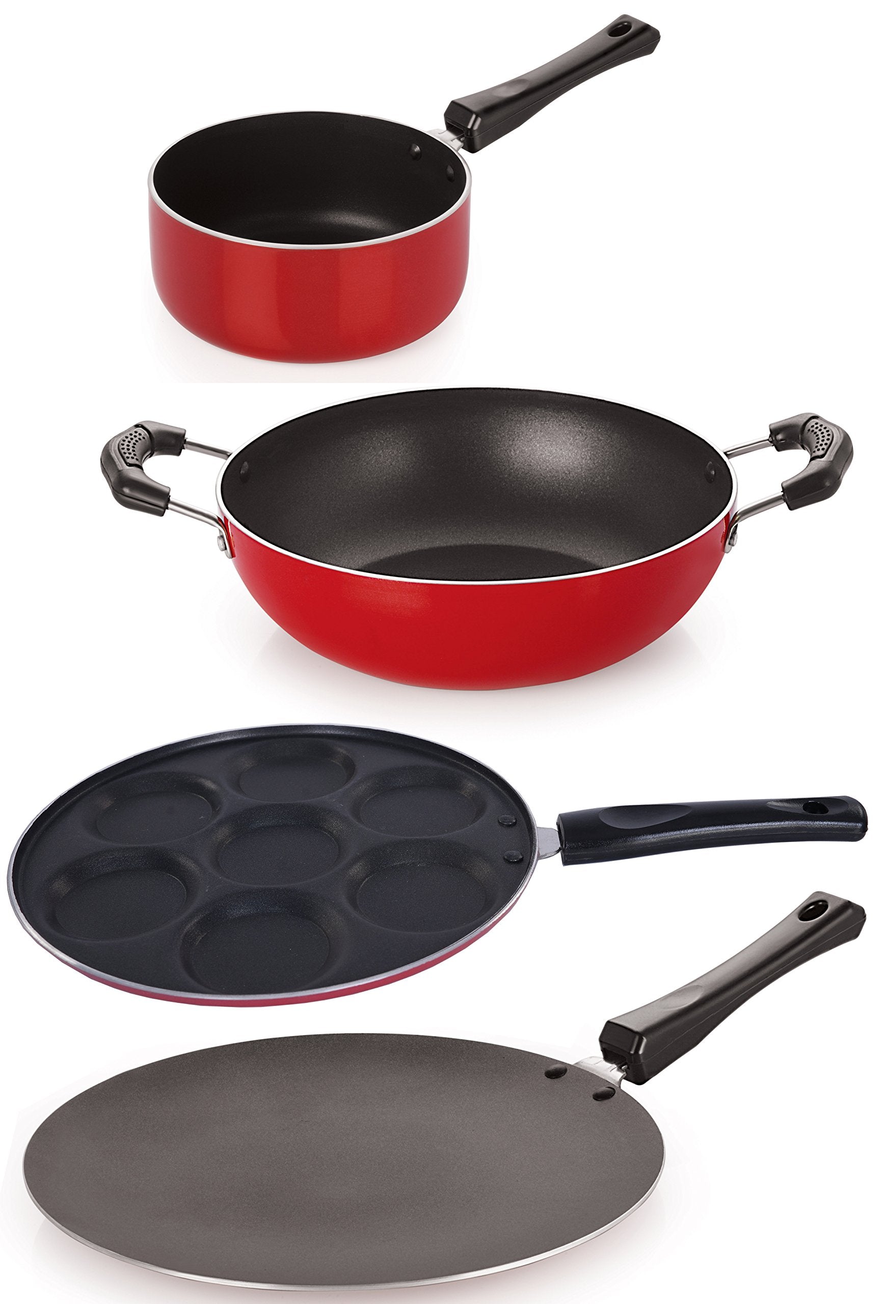 Nirlon Unique NonStick Coated Combo Cookware Offer