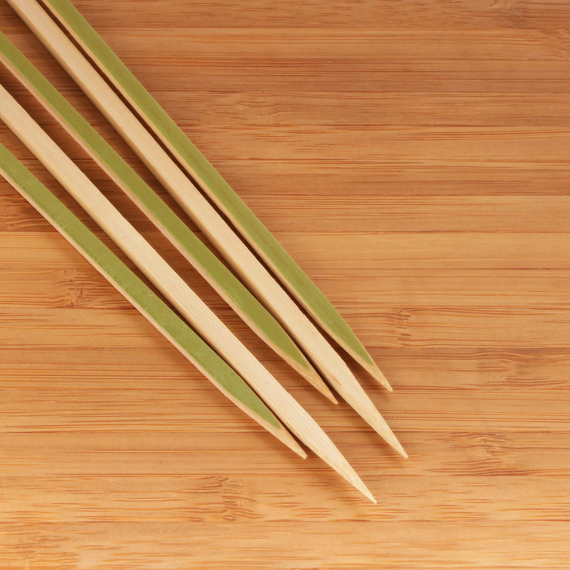 BambooMN 4.7'' Food Allergy Marking Natural Bamboo Paddle Picks Sticks for Catered Events  Holiday's  Restaurants or Buffets Party Supplies  300 Pieces