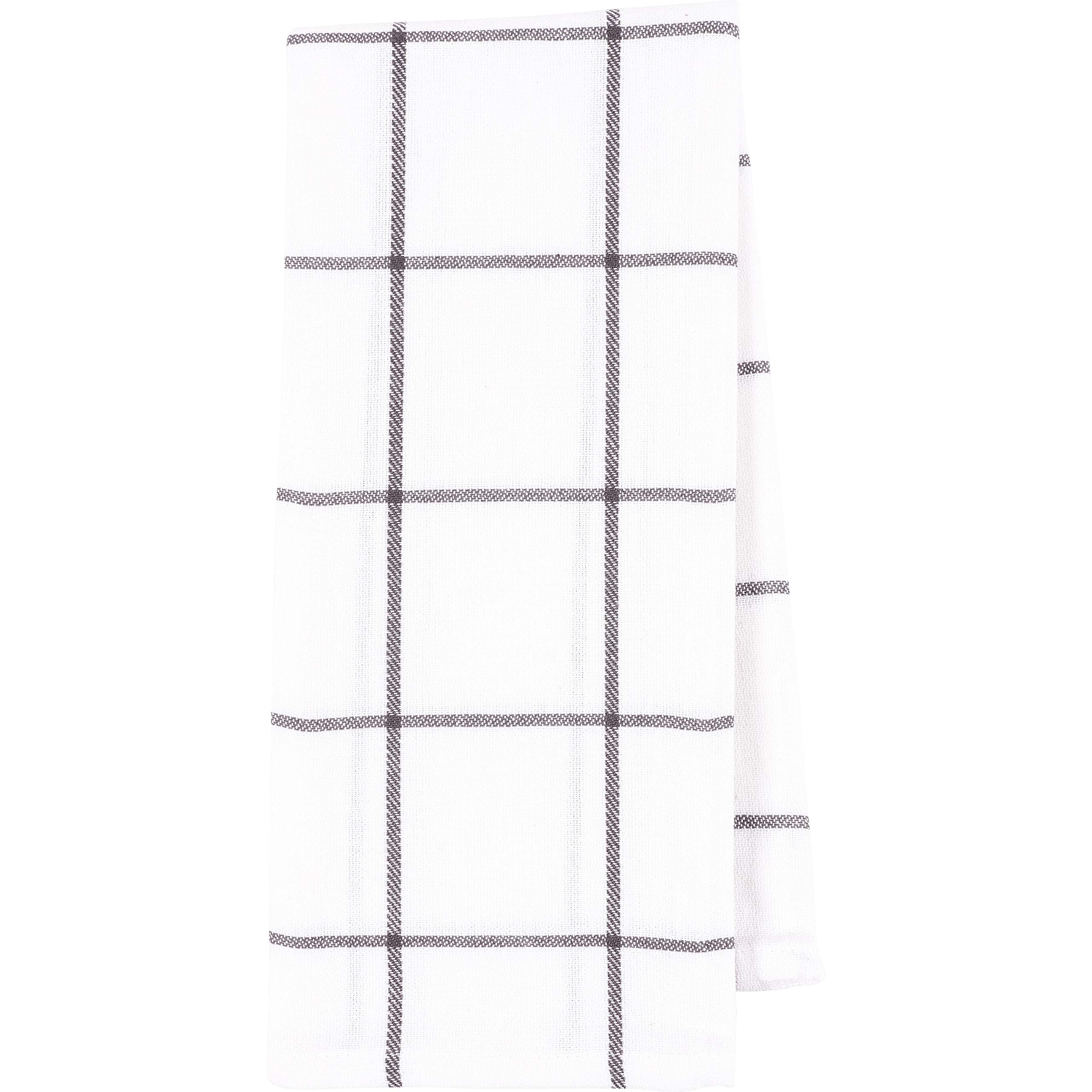 Kaf Home Pantry Stacked Farm Animals Kitchen Dish Towel 18 X 28-Inch Set Of 4