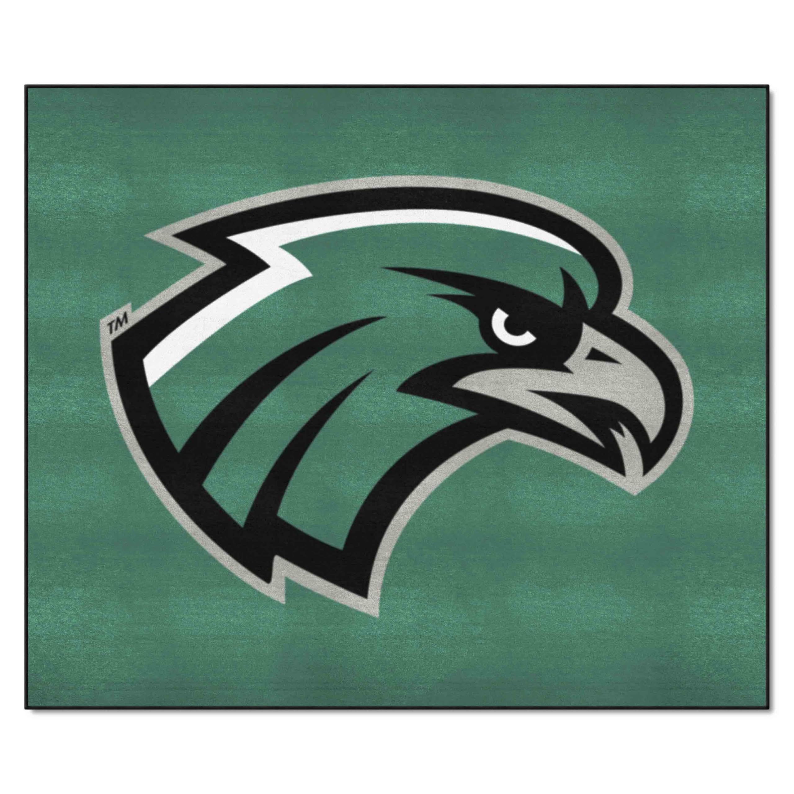 FANMATS 14113 Northeastern State Riverhawks Tailgater Rug - 5ft. x 6ft. Sports Fan Area Rug, Home Decor Rug and Tailgating Mat