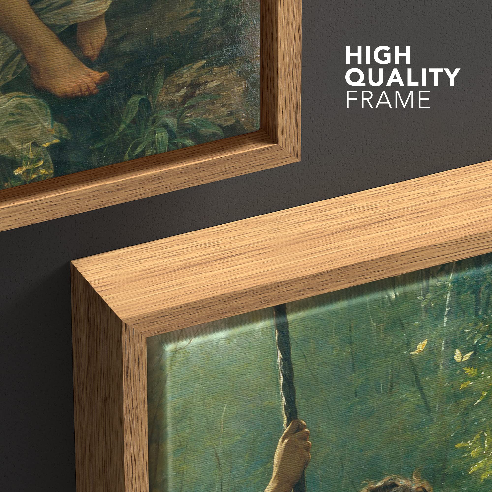 Wall26 Spring Time By Pierre Auguste Cot Giclee Framed Canvas Prints Wrapped Gallery Wall Art | Stretched And Framed Ready To Ha