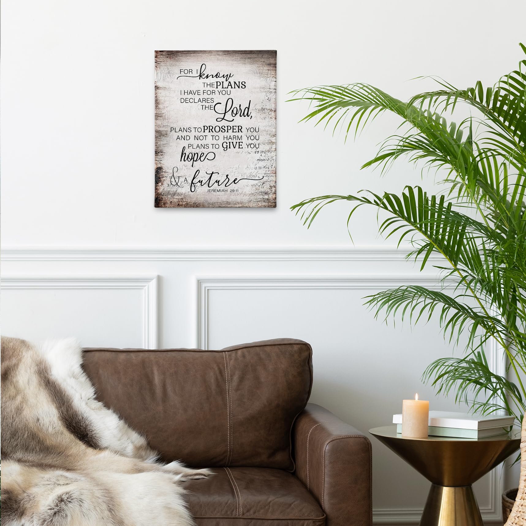 Phamte Jeremiah 29 11 Wall Art, Christian Jeremiah 29:11 For I Know The Plans I Have For You Wall Art, Bible Verse Scripture Pri
