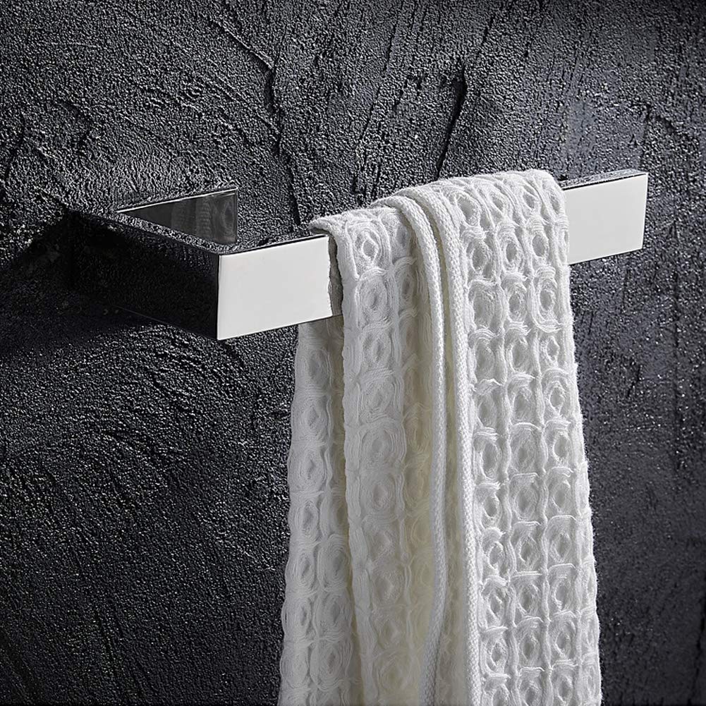 Hand Towel Holder, Towel Bar Stainless Steel Sus304, Towel Hanger Hardware Set For Bathroom, Kitchen, Cabinet, Laundry Room, Chr