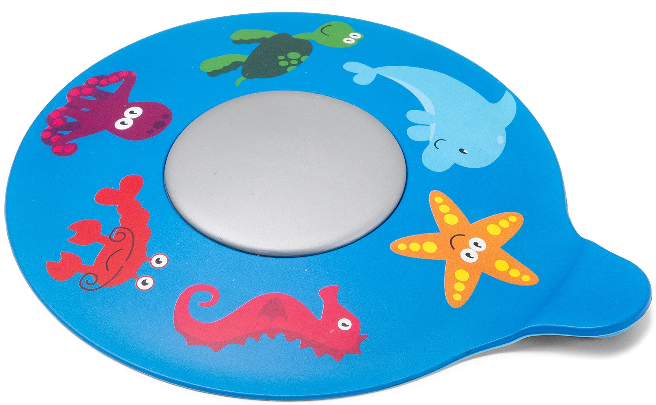 Littlefoot Nation Fun Heavy Duty Bathtub Stopper For Kids, Secure Drain Cover For Bath Tubs, Sinks, And Laundries, 100% Bpa Free