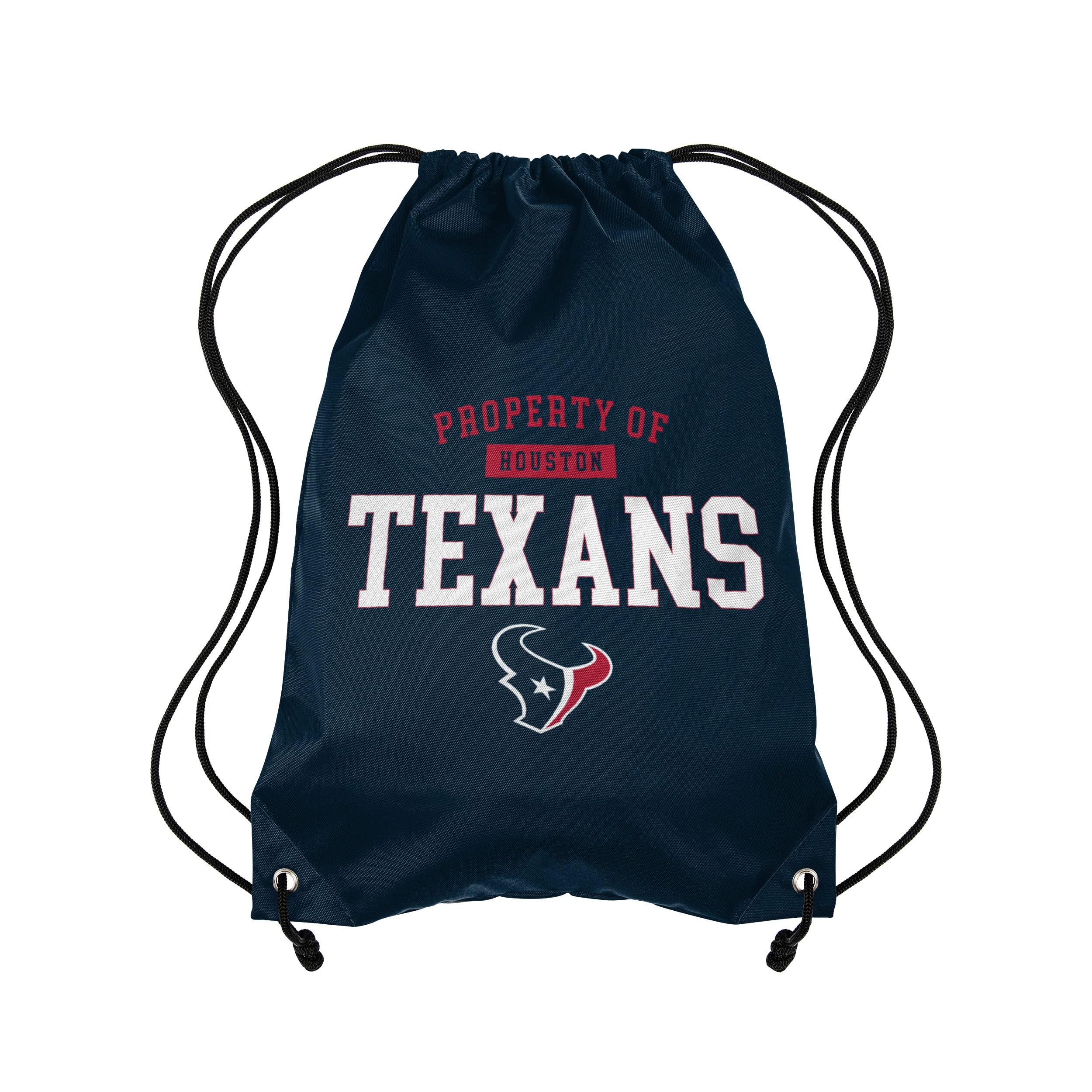 Houston Texans Nfl Property Of Drawstring Backpack