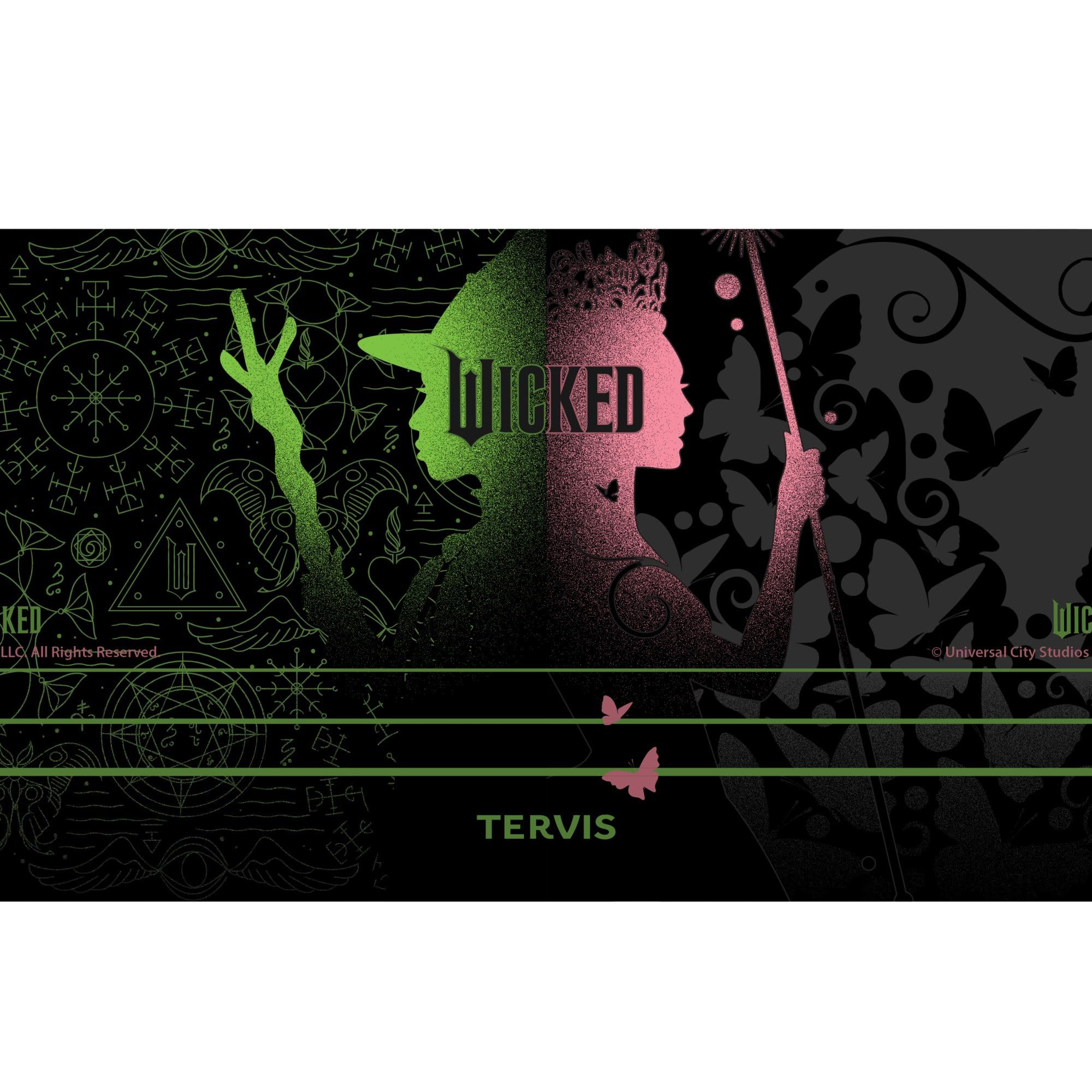 Tervis Traveler Wicked - Unlikely Friendship Triple Walled Insulated Tumbler Travel Cup Keeps Drinks Cold & Hot, 20Oz, Stainless