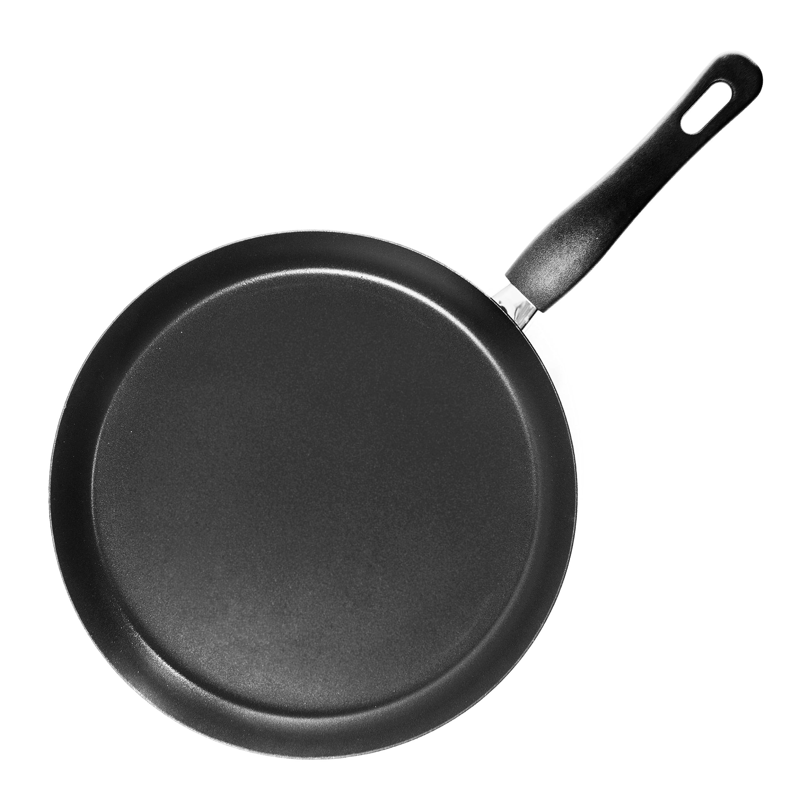 Machika Crepe Pan | Non-Stick Pancake Pan With Large Handle | Omelette Pan Nonstick | Perfect For Tortilla, Pita Bread, And Pizz