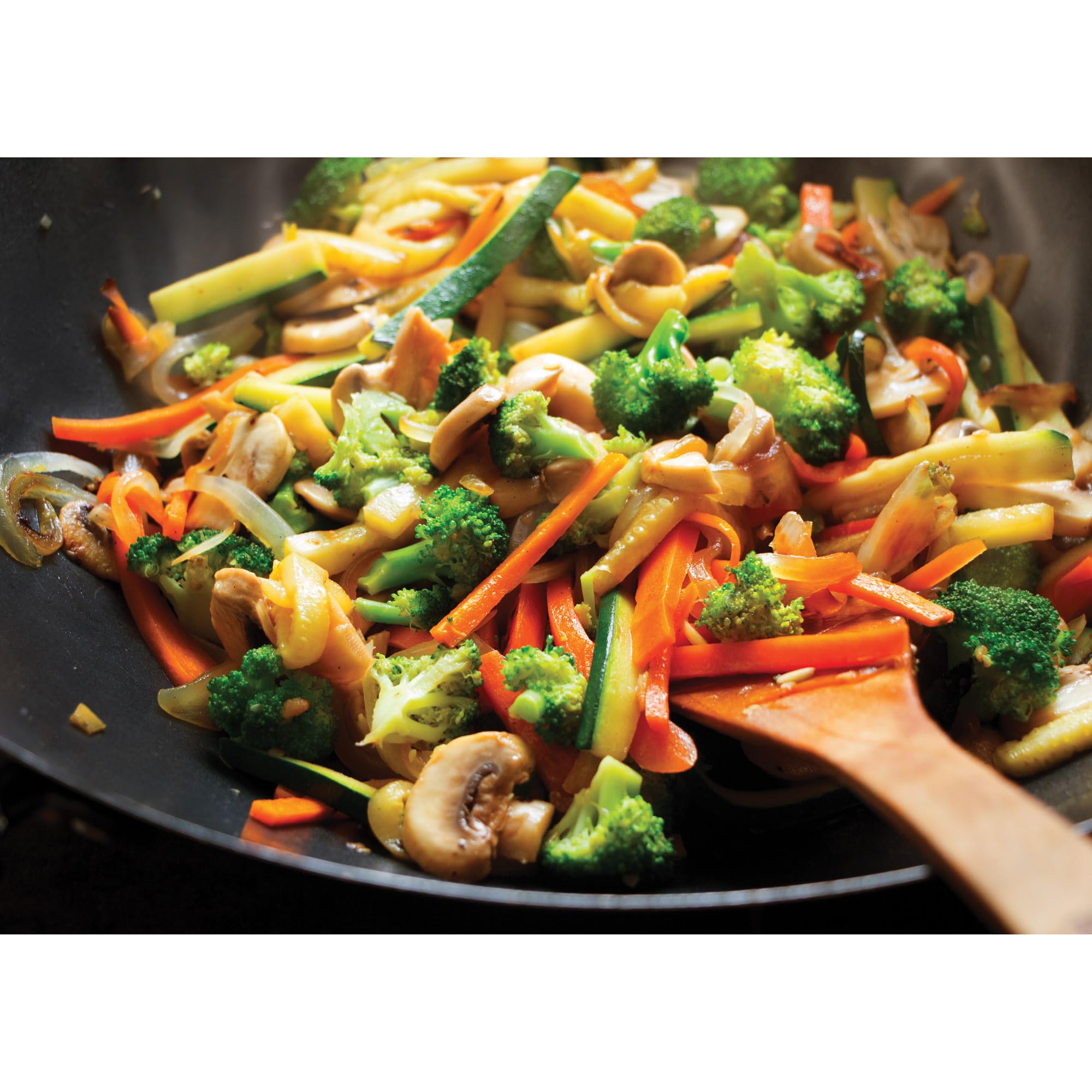 Helen'S Asian Kitchen Wok, Premium Excalibur Non-Stick With Stay-Cool Handles, 14-Inches